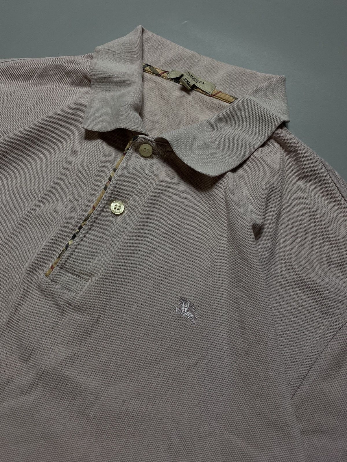 Burberry × Vintage Burberry London polo t-shirt Big size Size US XXL / EU 58 / 5 - 3 Thumbnail