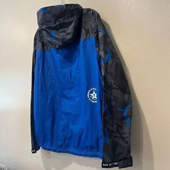 Aape × Bape Aape Camo Windbreaker Hoodie Jacket Size US M / EU 48-50 / 2 - 5 Thumbnail