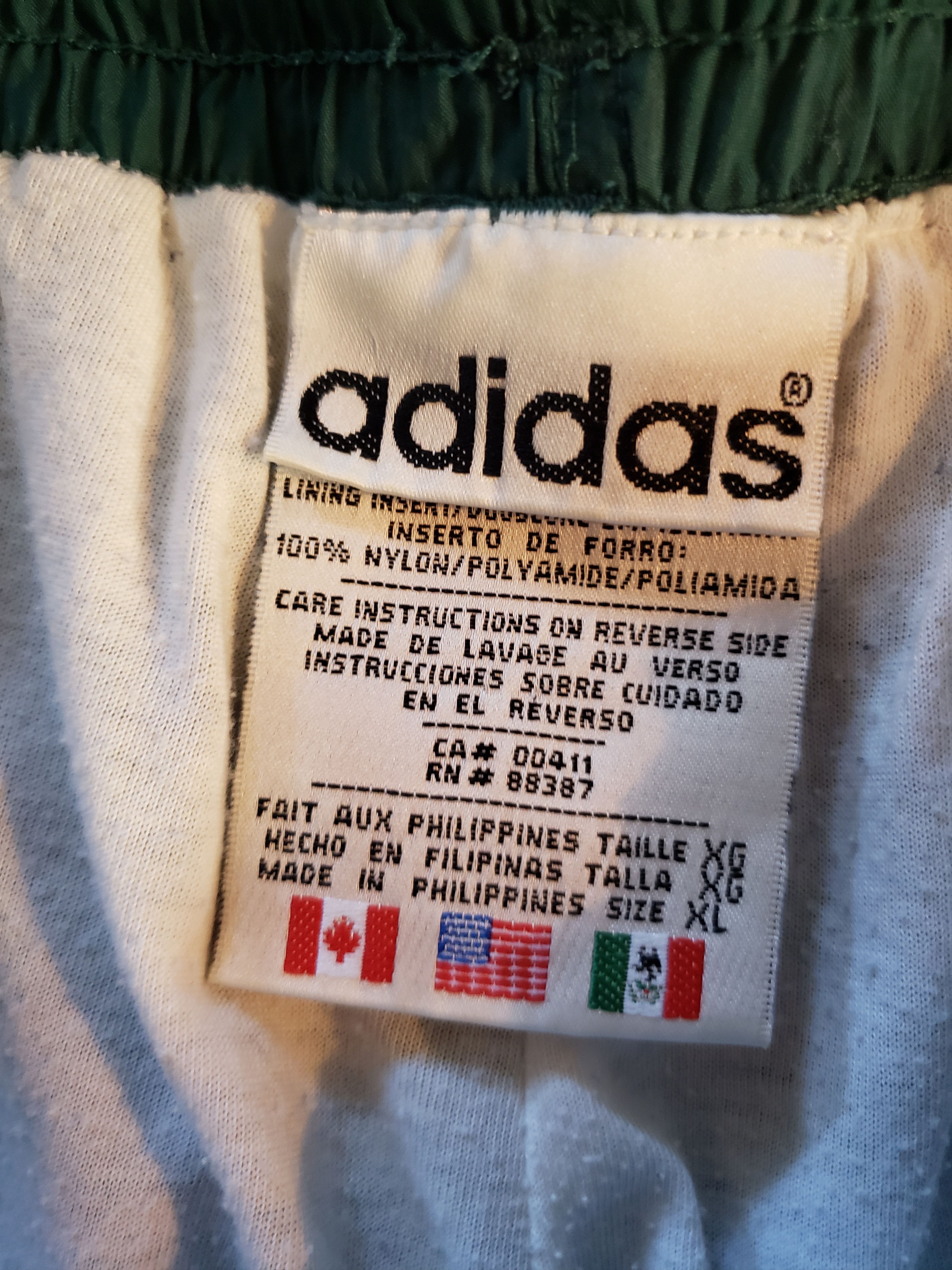 Adidas × Vintage Vintage 90s adidas Windbreaker Pants Size US 36 / EU 52 - 2 Thumbnail