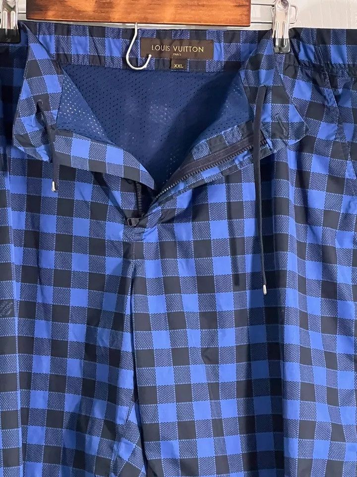 Louis Vuitton LOUIS VUITTON Damier Ebene Board Short Swim Trunks Blue XXL Size US 38 / EU 54 - 9 Thumbnail
