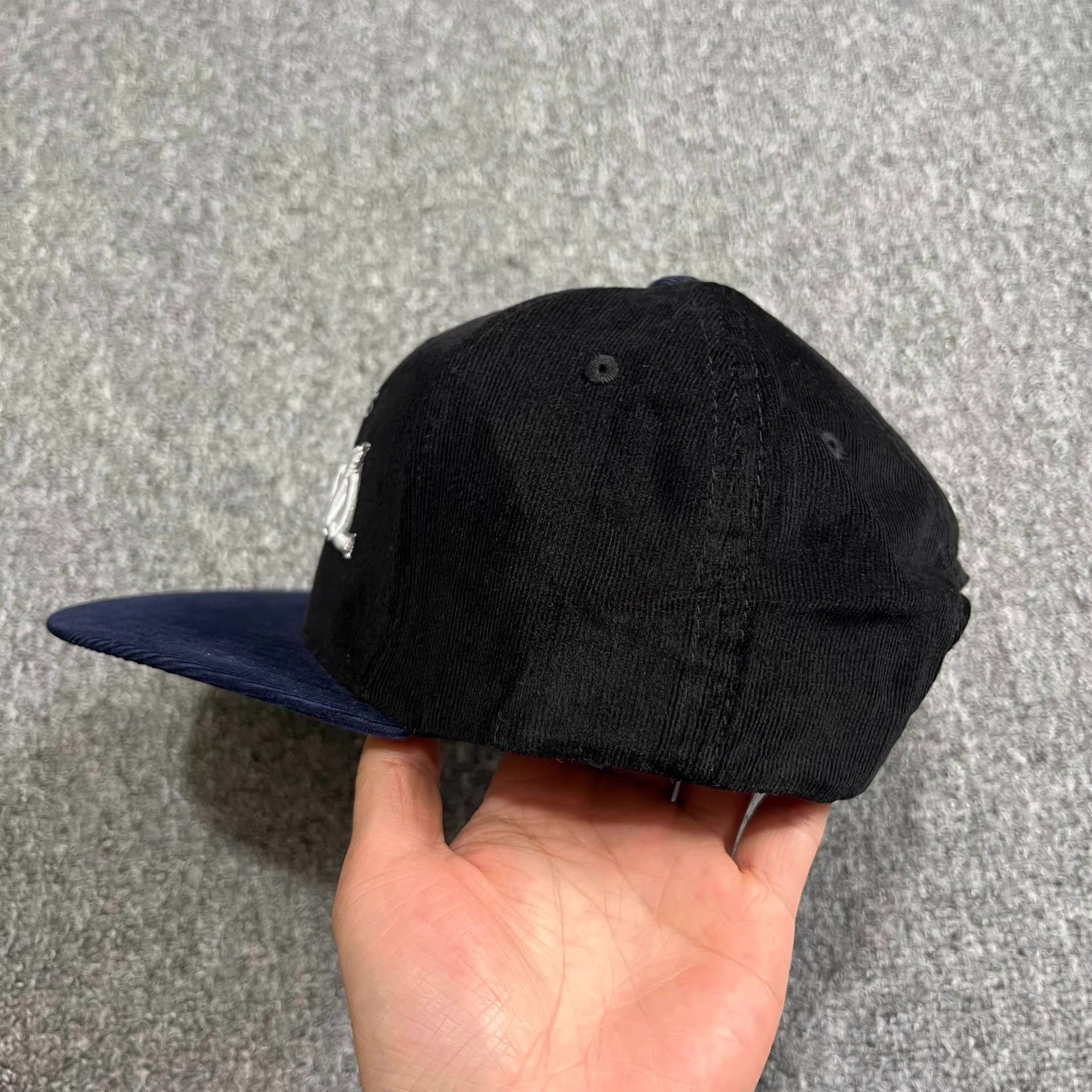 The Hundreds The Hundreds Bomb Embroidered Corduroy Baseball Visor Q7 Size ONE SIZE - 5 Thumbnail