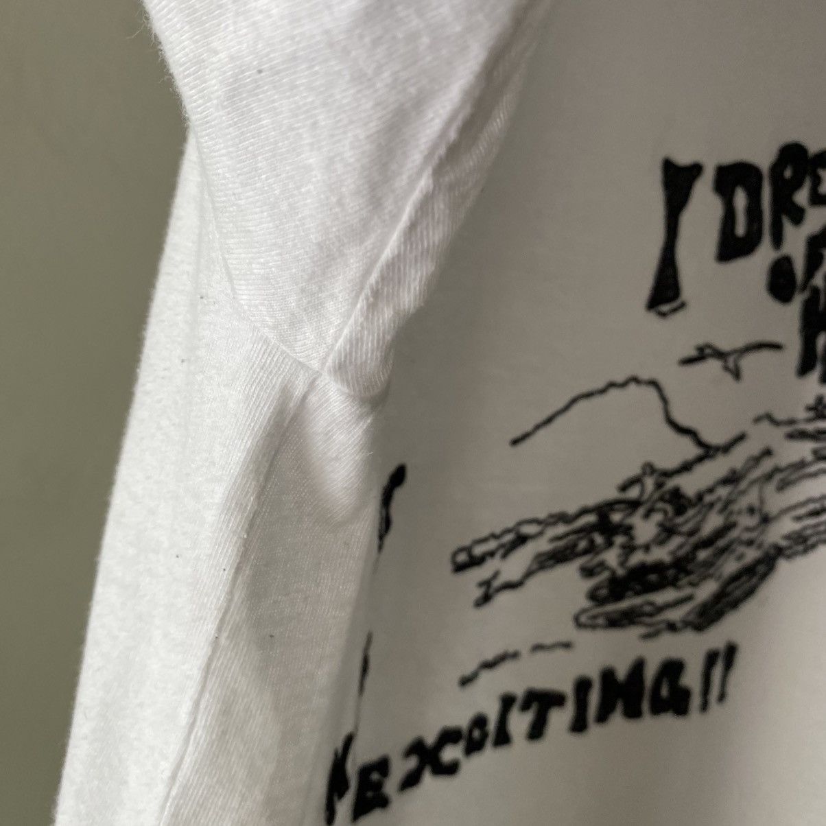 CABANE de ZUCCa CABANE de ZUCCA White Tee with Black Logo Embroidery Size US M / EU 48-50 / 2 - 5 Thumbnail