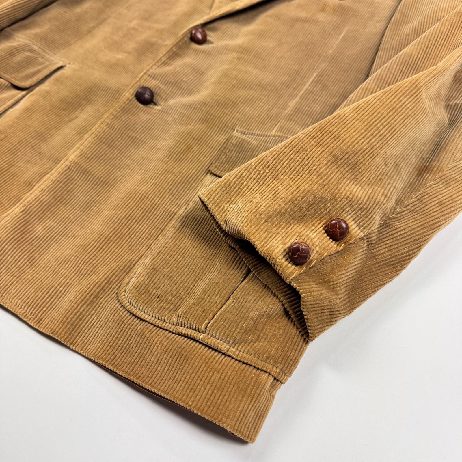 Vintage Stelzig's Houston Western Corduroy Blazer 42R Brown 1962 Size US XL / EU 56 / 4 - 11 Thumbnail