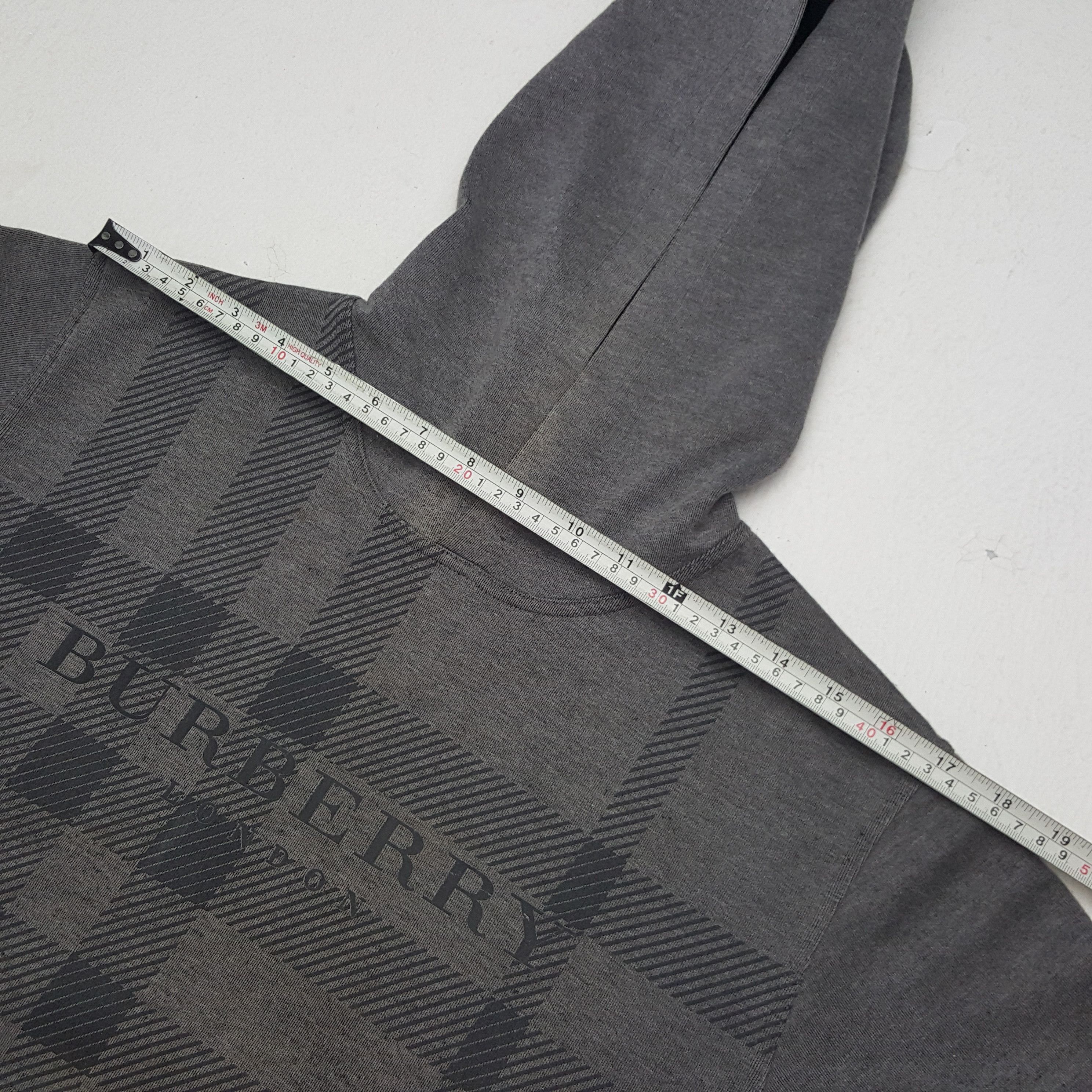 Burberry × Vintage Vintage Burberry London Nova Check Designer Hoodies Size US S / EU 44-46 / 1 - 6 Thumbnail
