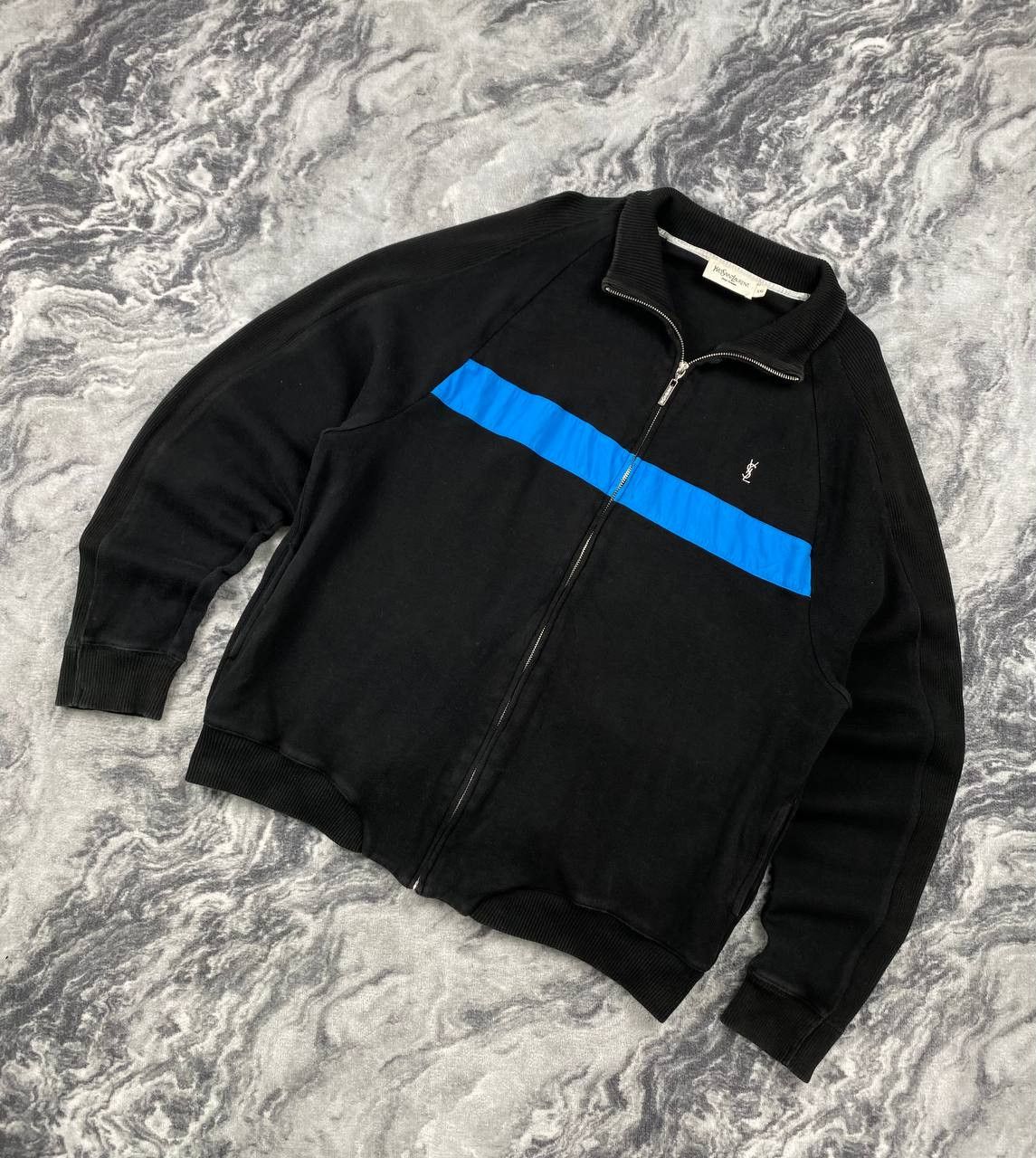 Yves Saint Laurent Vintage Yves Saint Laurent Full Zip Sweatshirt Men Size 2XL Size US XXL / EU 58 / 5 - 1 Thumbnail
