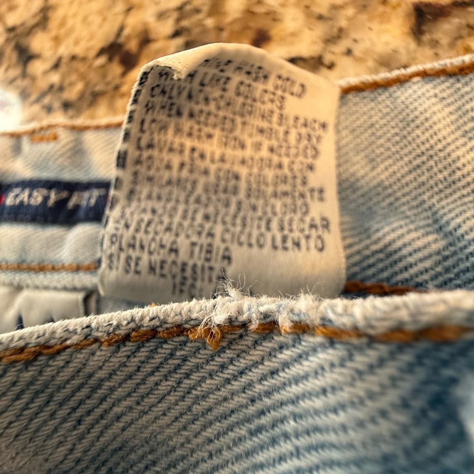 Bill Blass Bill Blass distressed hombre faded cotton jean shorts SZ 10 Size 32" / US 10 / IT 46 - 12 Thumbnail