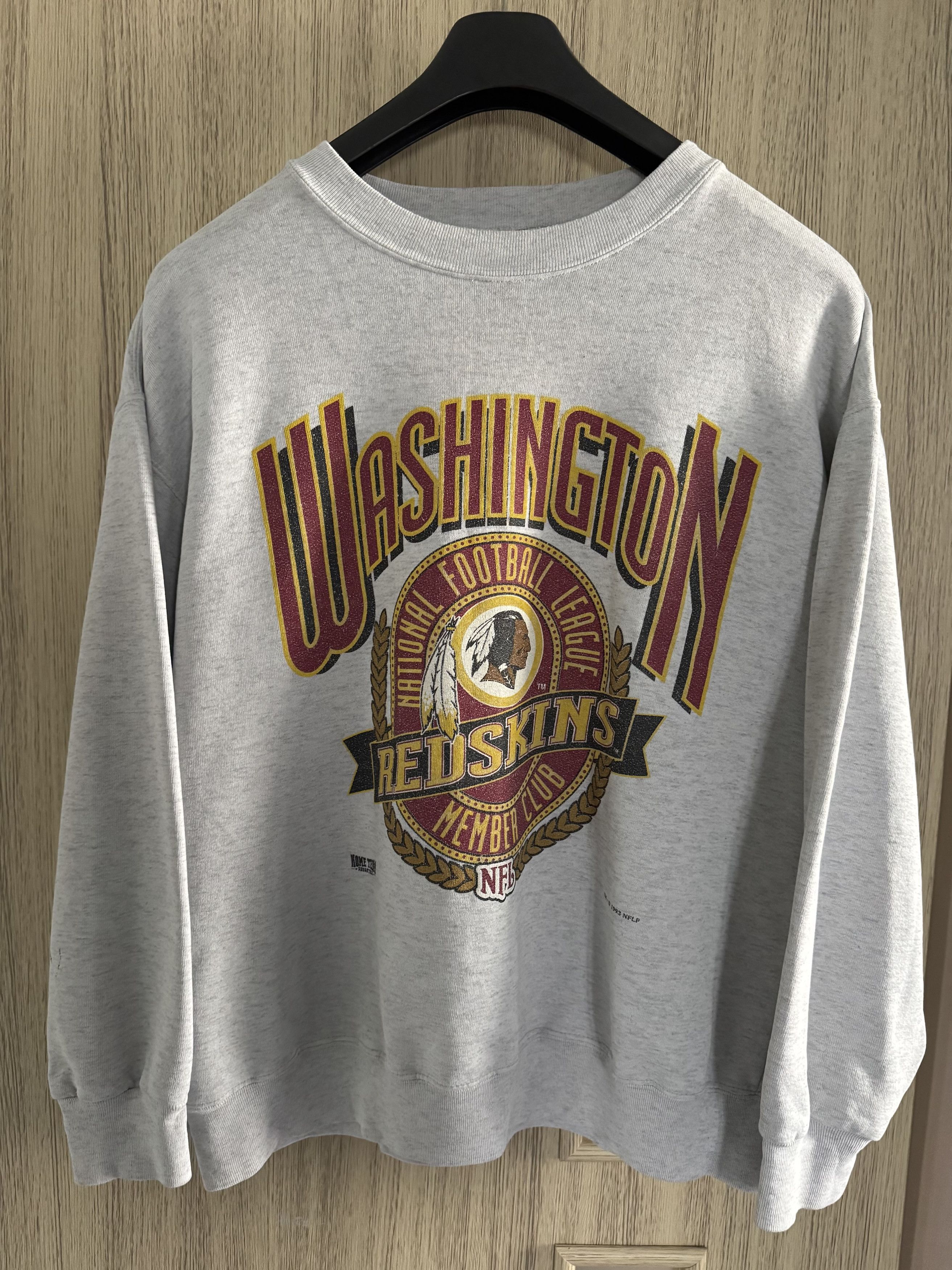 NFL Vintage 1993 Washington Redskins Sweatshirt Crewneck Baggy Size US M / EU 48-50 / 2 - 9 Thumbnail