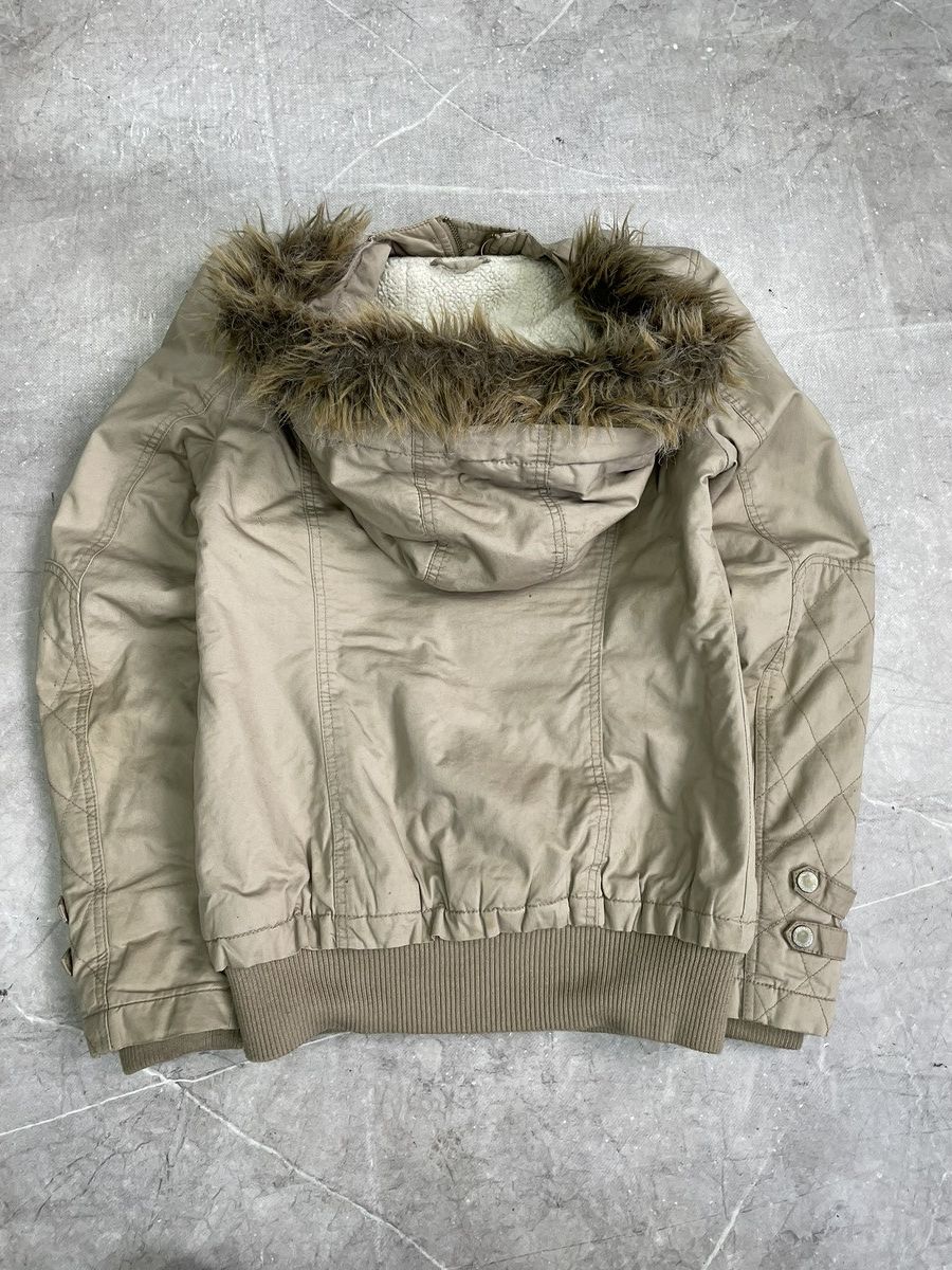 If Six Was Nine If six was nine hype gothic canvas hype jacket fur hood y2k Size US S / EU 44-46 / 1 - 9 Thumbnail
