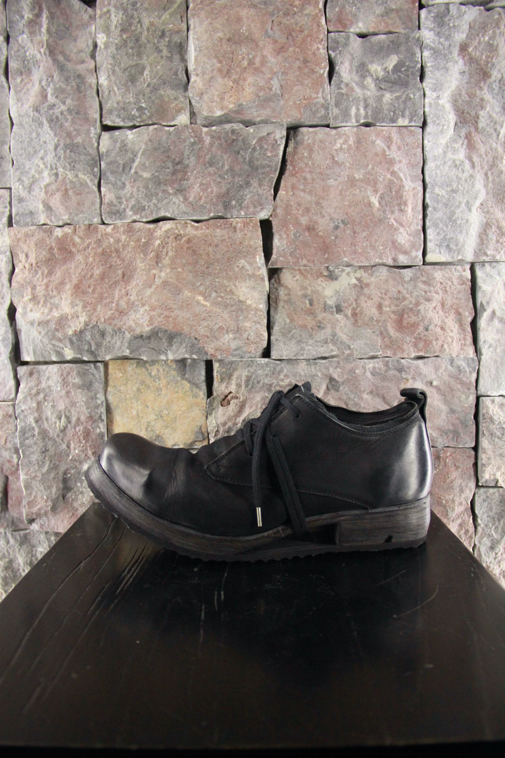 Boris Bidjan Saberi Boris Bidjan Saberi Black Boots Men 10 Size US 10 / EU 43 - 1 Thumbnail
