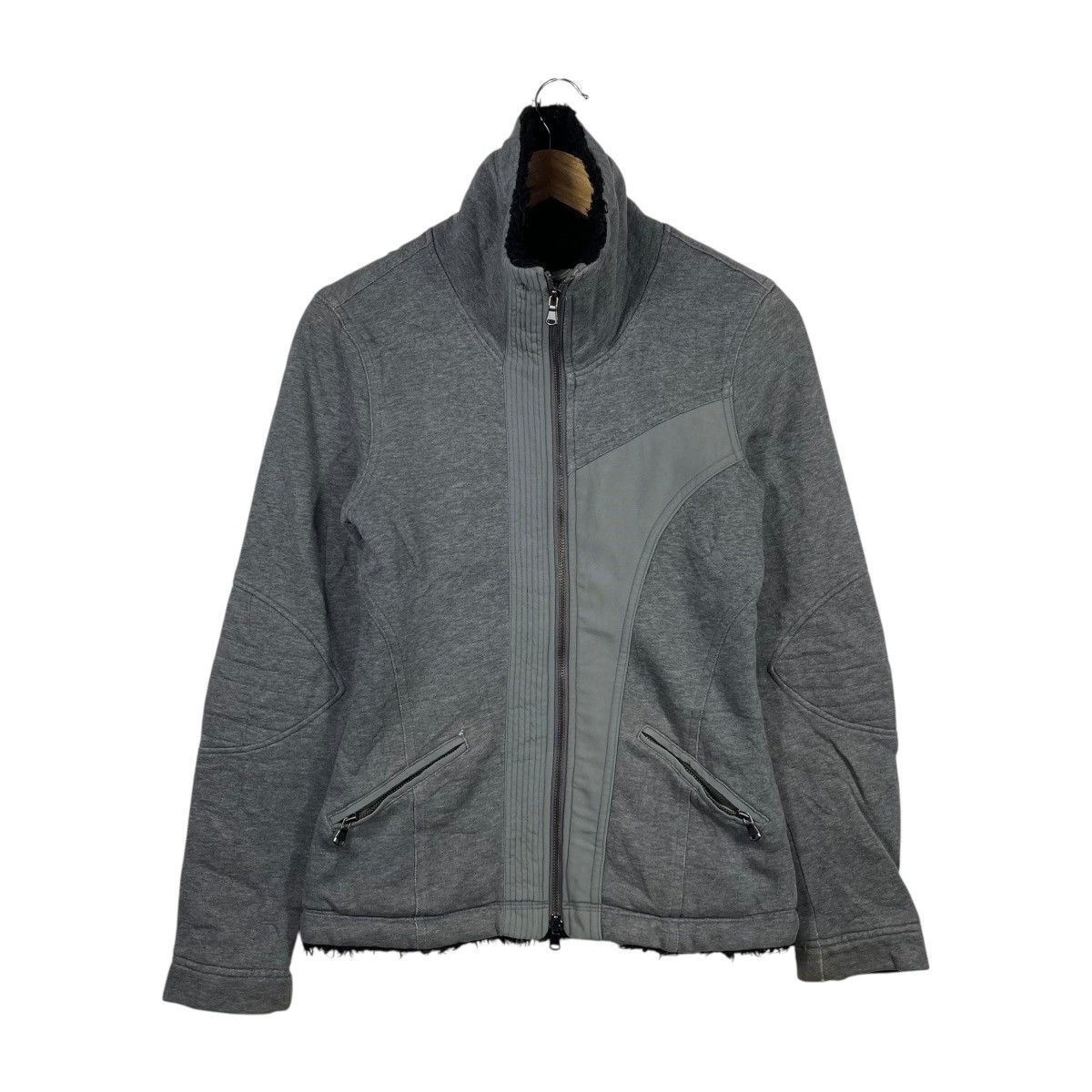 Diesel Vintage Diesel Sherpa Lined Zip Jacket Grey Size US XXS / EU 40 - 1 Thumbnail