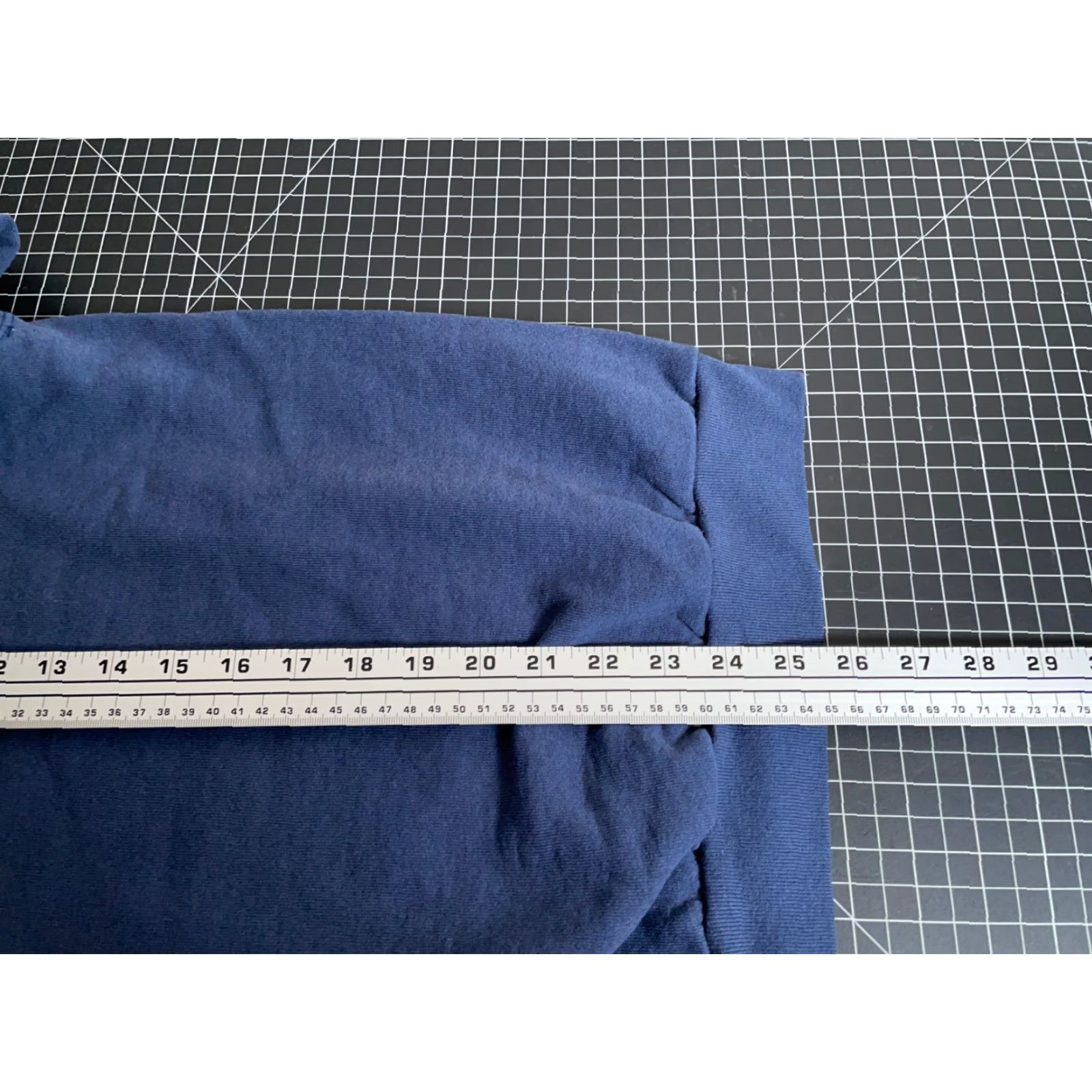 Vintage VTG Ireland Embroidered Sweatshirt Adult Large Dark Blue Screen Stars Tag 90s Size US L / EU 52-54 / 3 - 6 Thumbnail