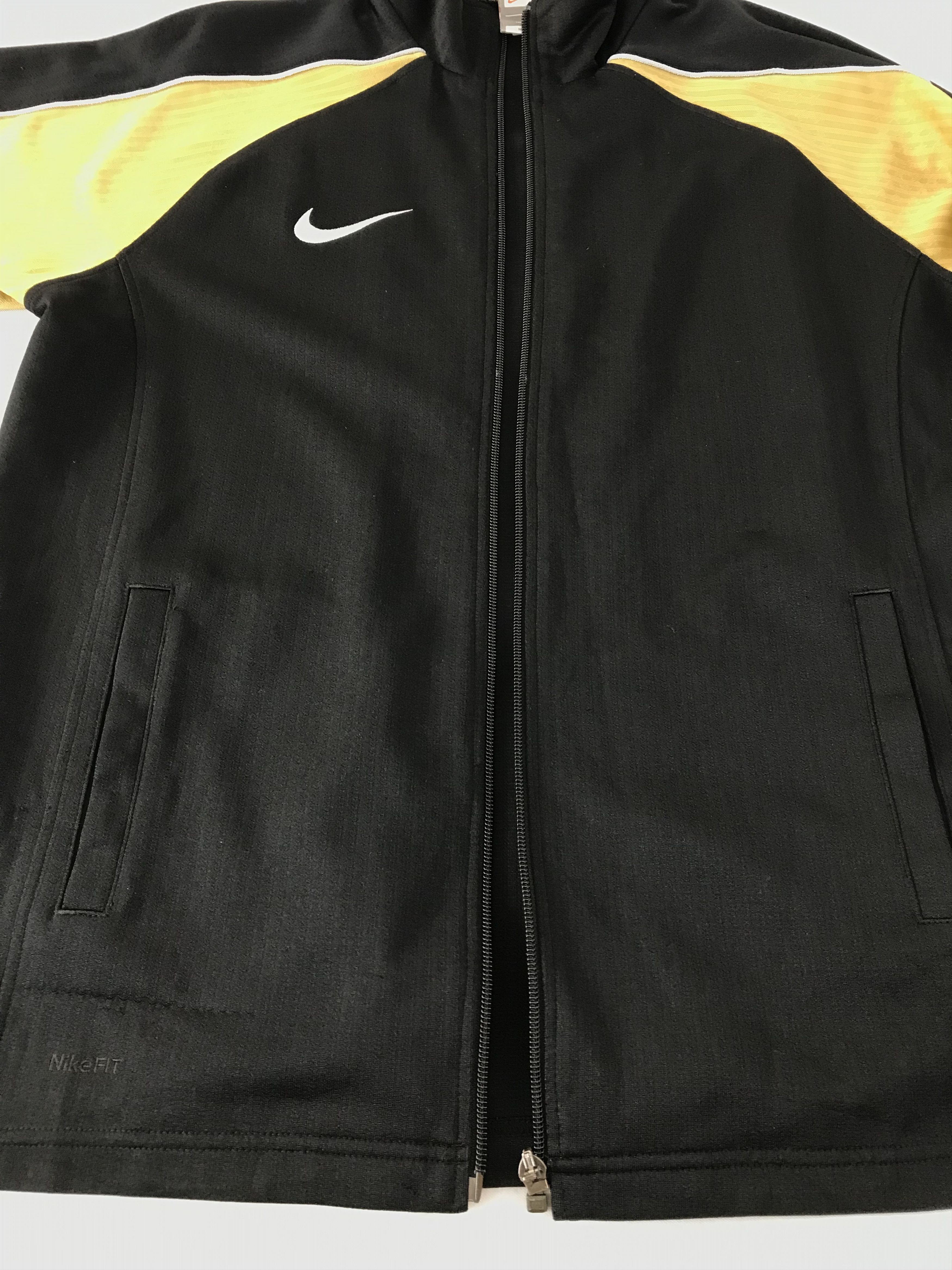 Nike Jerseys Nike Two Tones Colour Zipper Up Long Sleeve Shirt Size US M / EU 48-50 / 2 - 9 Thumbnail