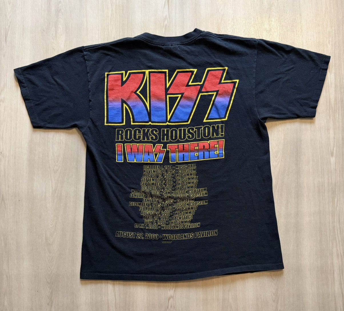 Vintage Vintage 2000 KISS Farewell Tour Shirt Sz L Size US L / EU 52-54 / 3 - 4 Thumbnail