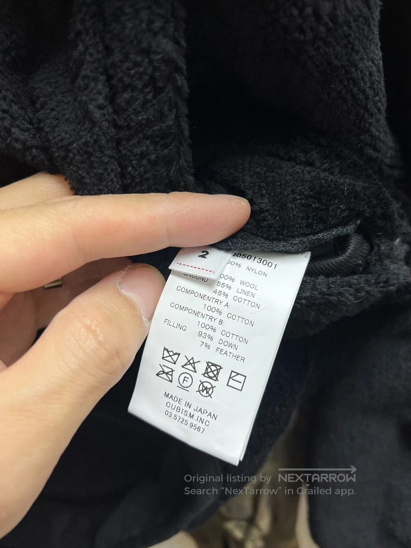 Visvim visvim iris liner jacket in black. Size US M / EU 48-50 / 2 - 9 Thumbnail