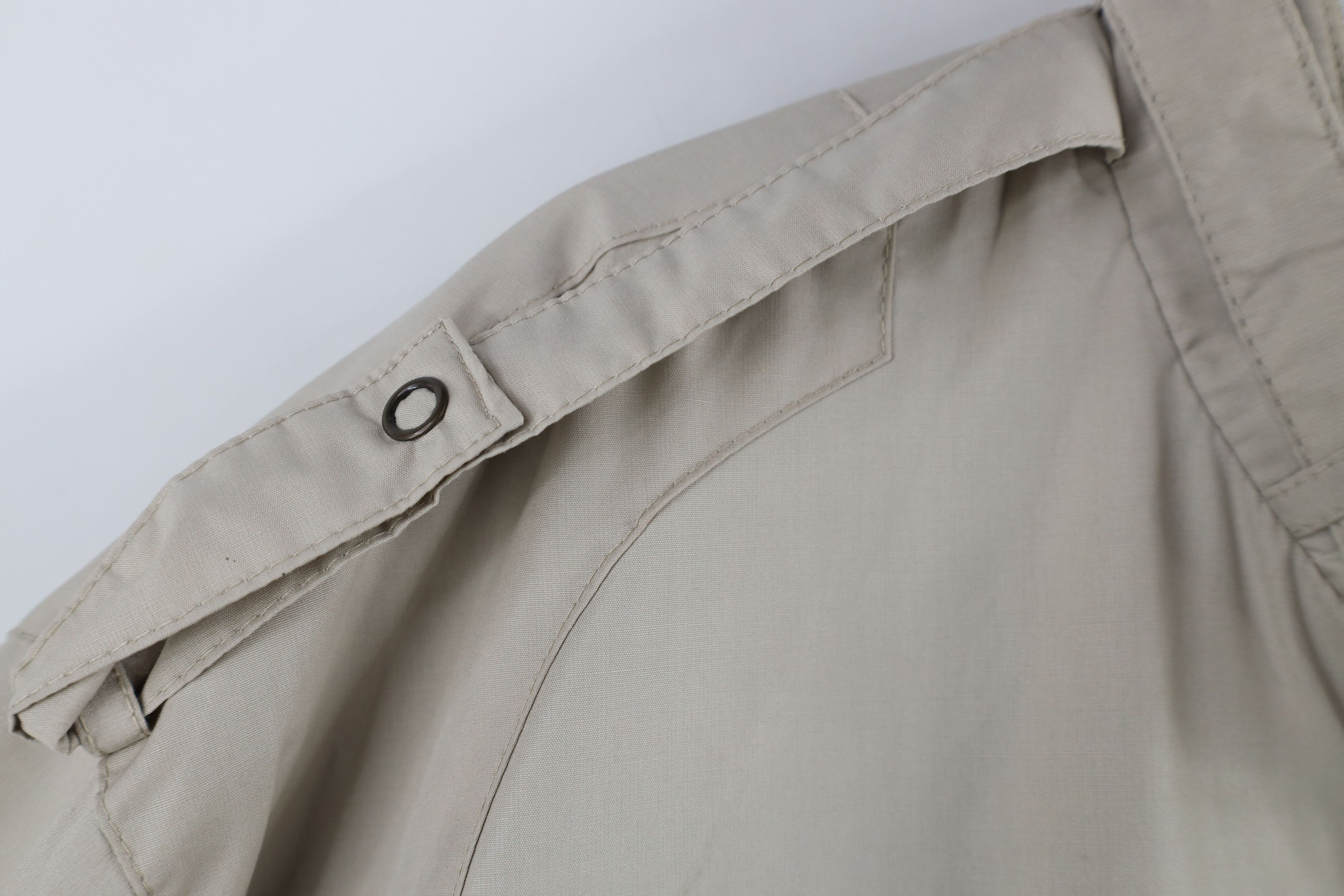 Vintage Vintage 80s 90s Streetwear Cafe Racer Bomber Jacket Beige Size US L / EU 52-54 / 3 - 6 Thumbnail