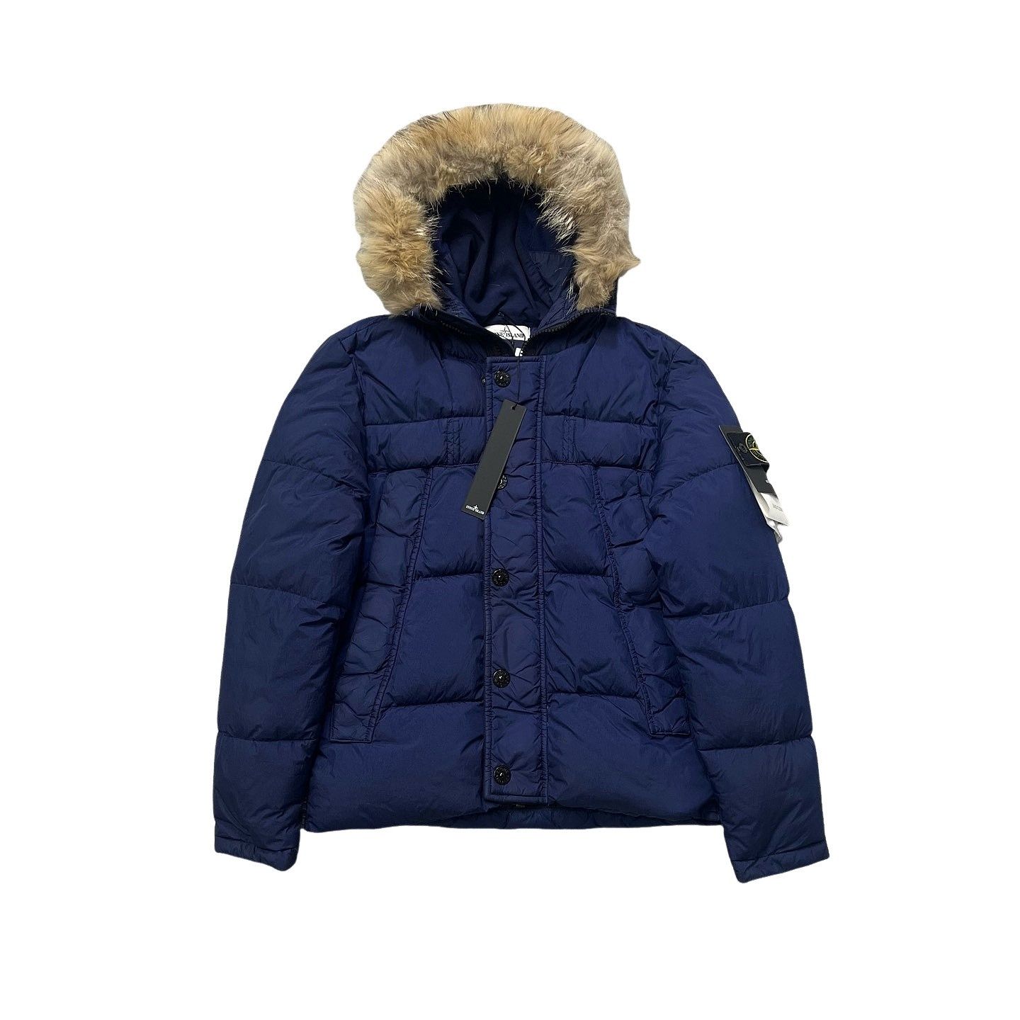 Stone Island × Vintage 2010 ARCHIVE STONE ISLAND NAVY GOOSE DOWN