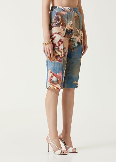 Balmain o1y0625 Short in Multicolor Size 26" / US 2 / IT 38 - 3 Thumbnail