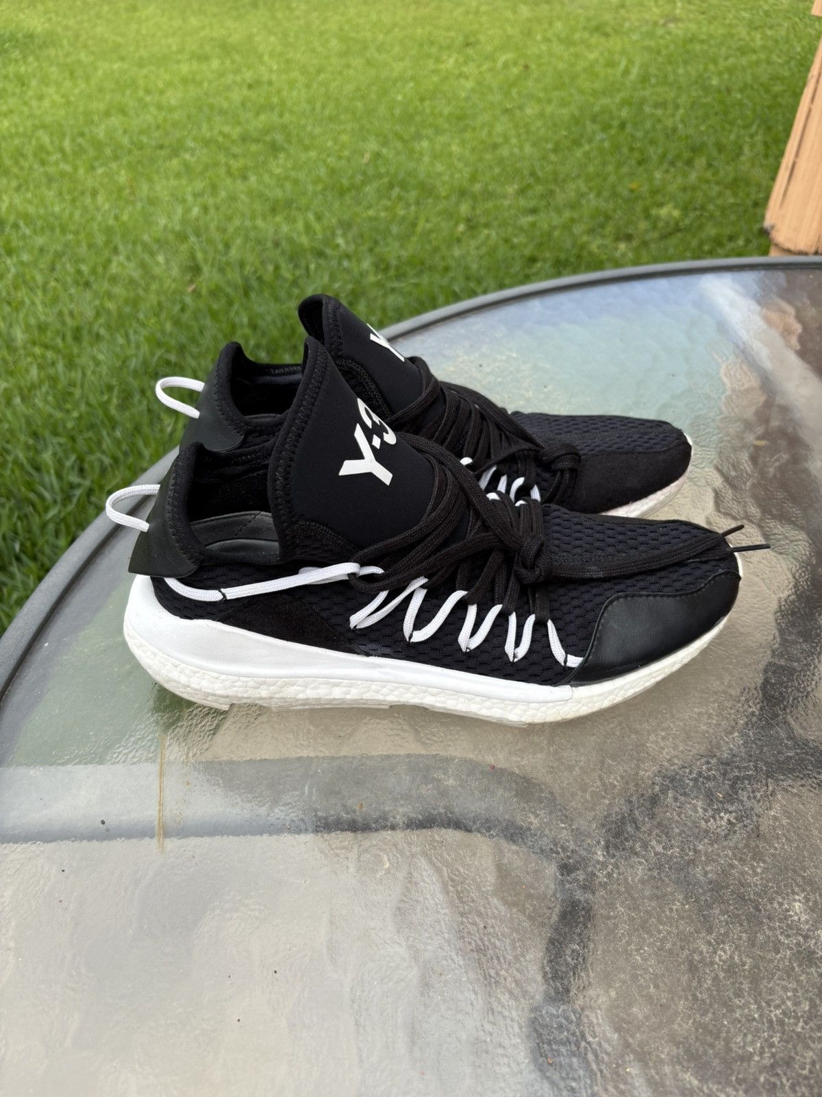 Adidas × Y-3 × Yohji Yamamoto Adidas Y-3 Kusari Black White Size US 9 / EU 42 - 1 Thumbnail