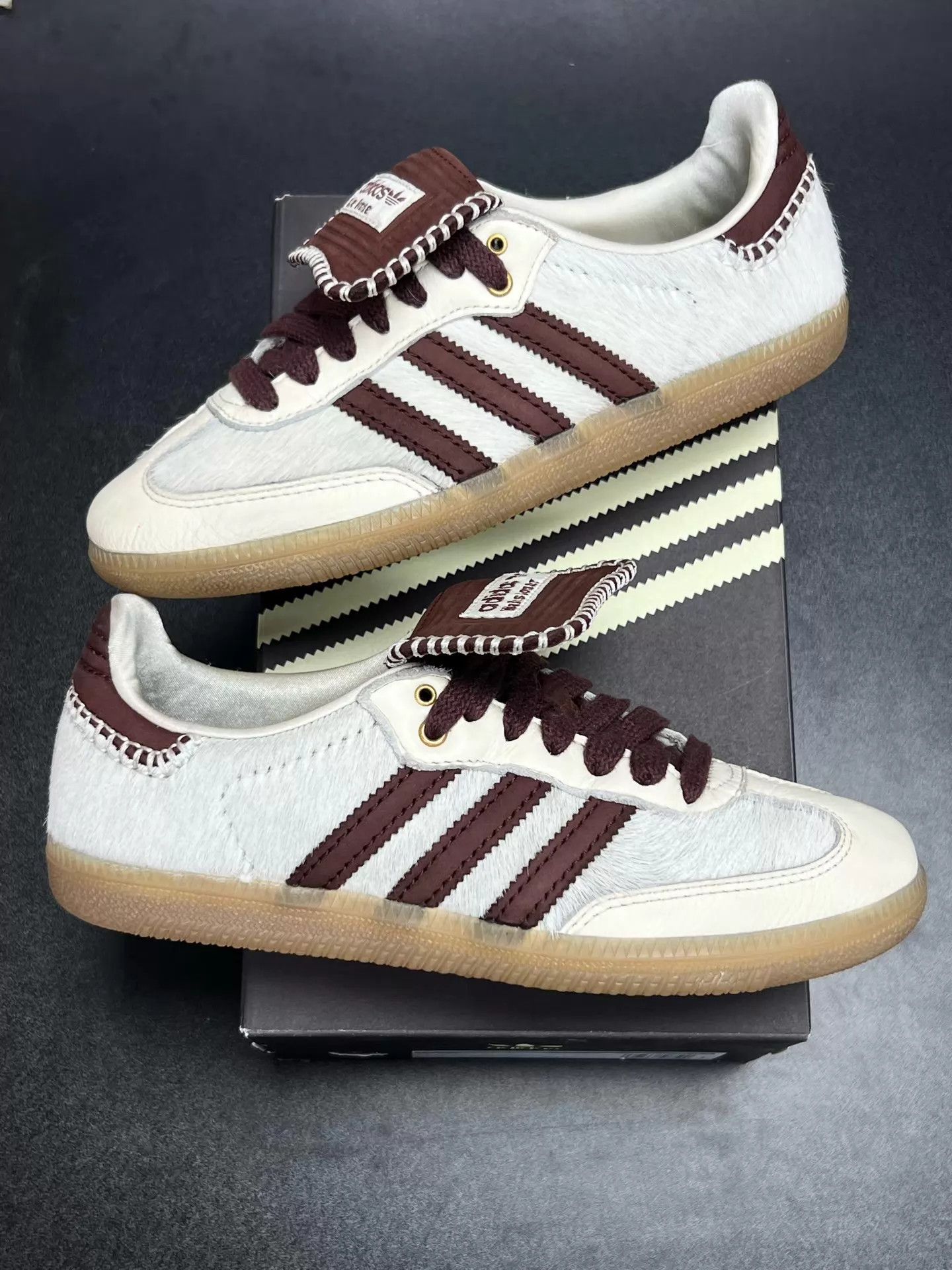 Adidas WALES BONNER x Adidas Samba White/Brown 36.5 Rare Size US 6 / IT 36 - 5 Thumbnail