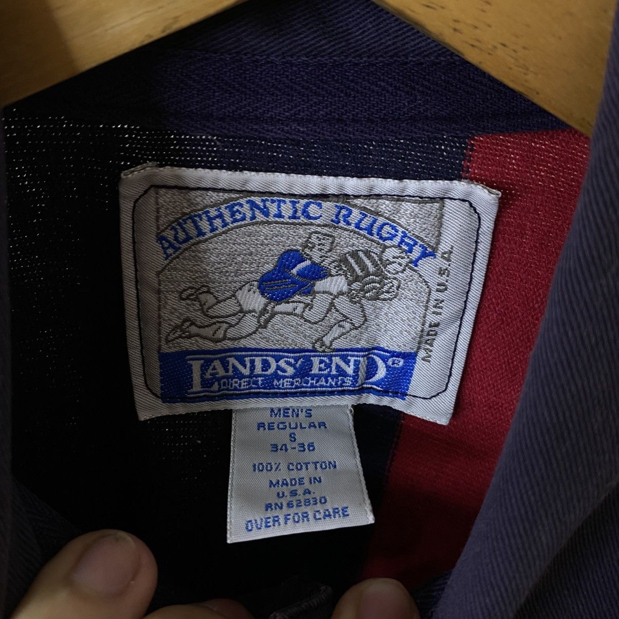 Vintage Vintage 80s USA Rugby Team Jersey Rugby Football Union Size US M / EU 48-50 / 2 - 3 Thumbnail