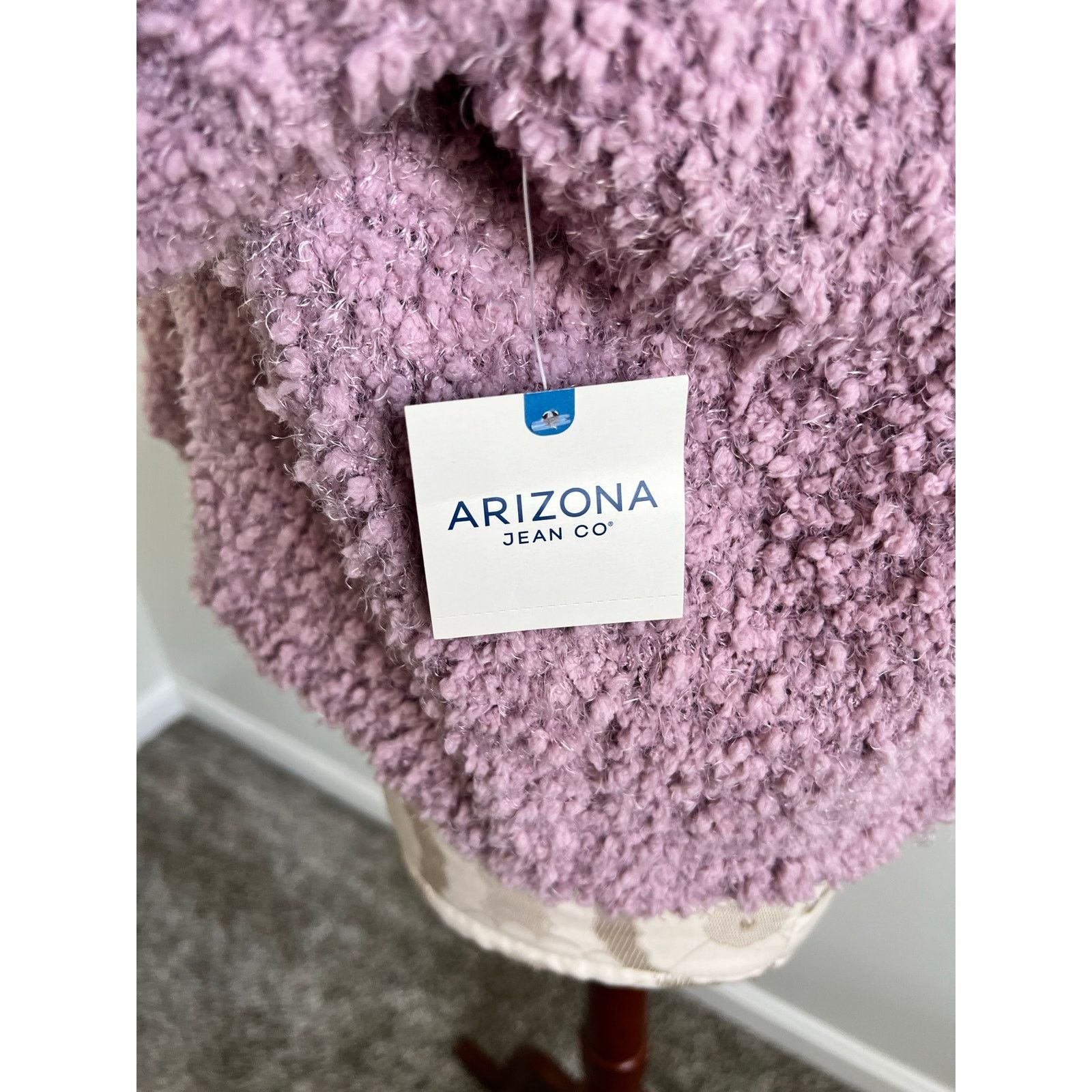 Arizona Jean Co. Arizona Jeans Co Turtleneck Cozy Mystic Mauve Sweater NWT XL Size XL / US 12-14 / IT 48-50 - 5 Thumbnail