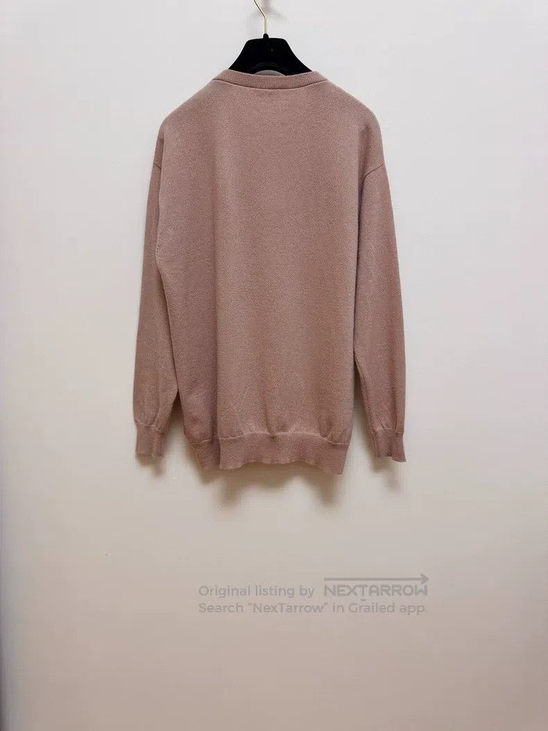 Brunello Cucinelli Brunello Cucinelli Tea Pink Cashmere Knit Top Size M / US 6-8 / IT 42-44 - 4 Thumbnail
