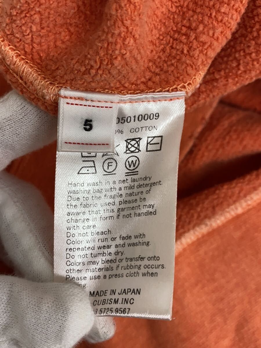 Visvim Orange Cotton Sweatshirt Size US XXL / EU 58 / 5 - 2 Thumbnail