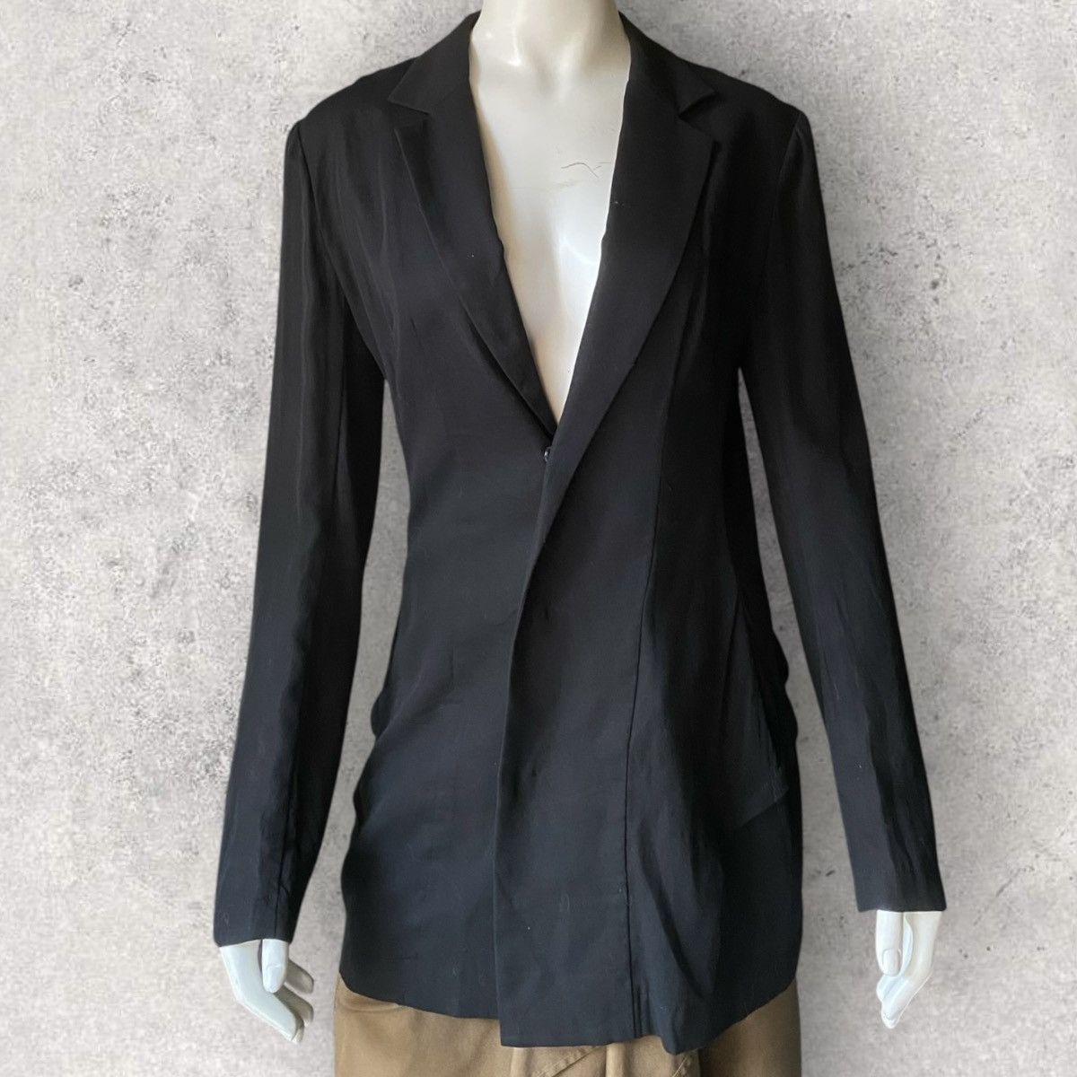 Yohji Yamamoto SS10 Cut And Sew Blazer Jacket Size M / US 6-8 / IT 42-44 - 3 Thumbnail