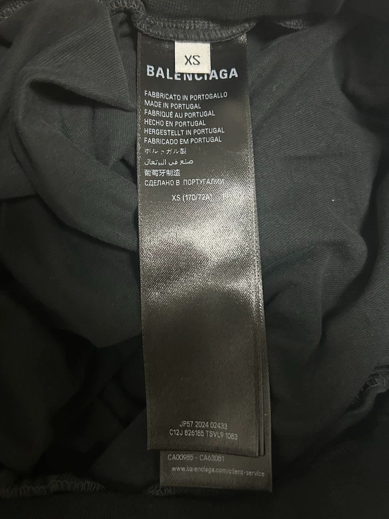 Balenciaga Balenciaga size XS Tri-color gradient embroidered monogram Size US 26 / EU 42 - 4 Thumbnail