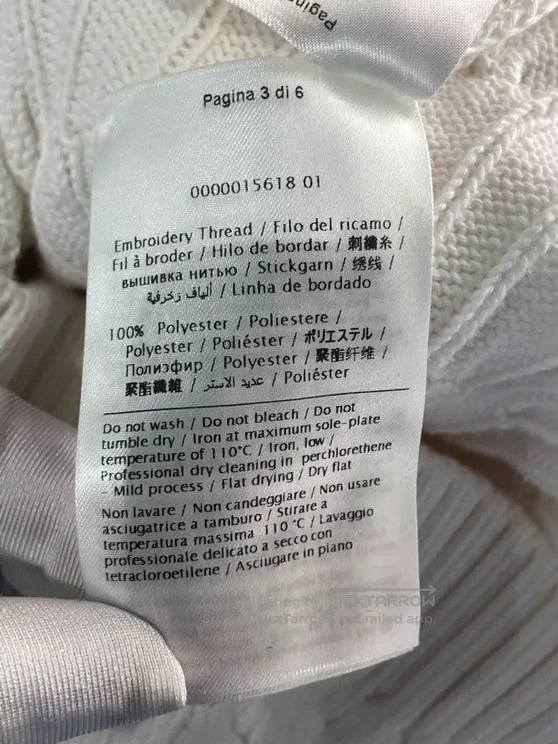 Valentino Valentino White cotton sweater Size XS / US 0-2 / IT 36-38 - 7 Thumbnail