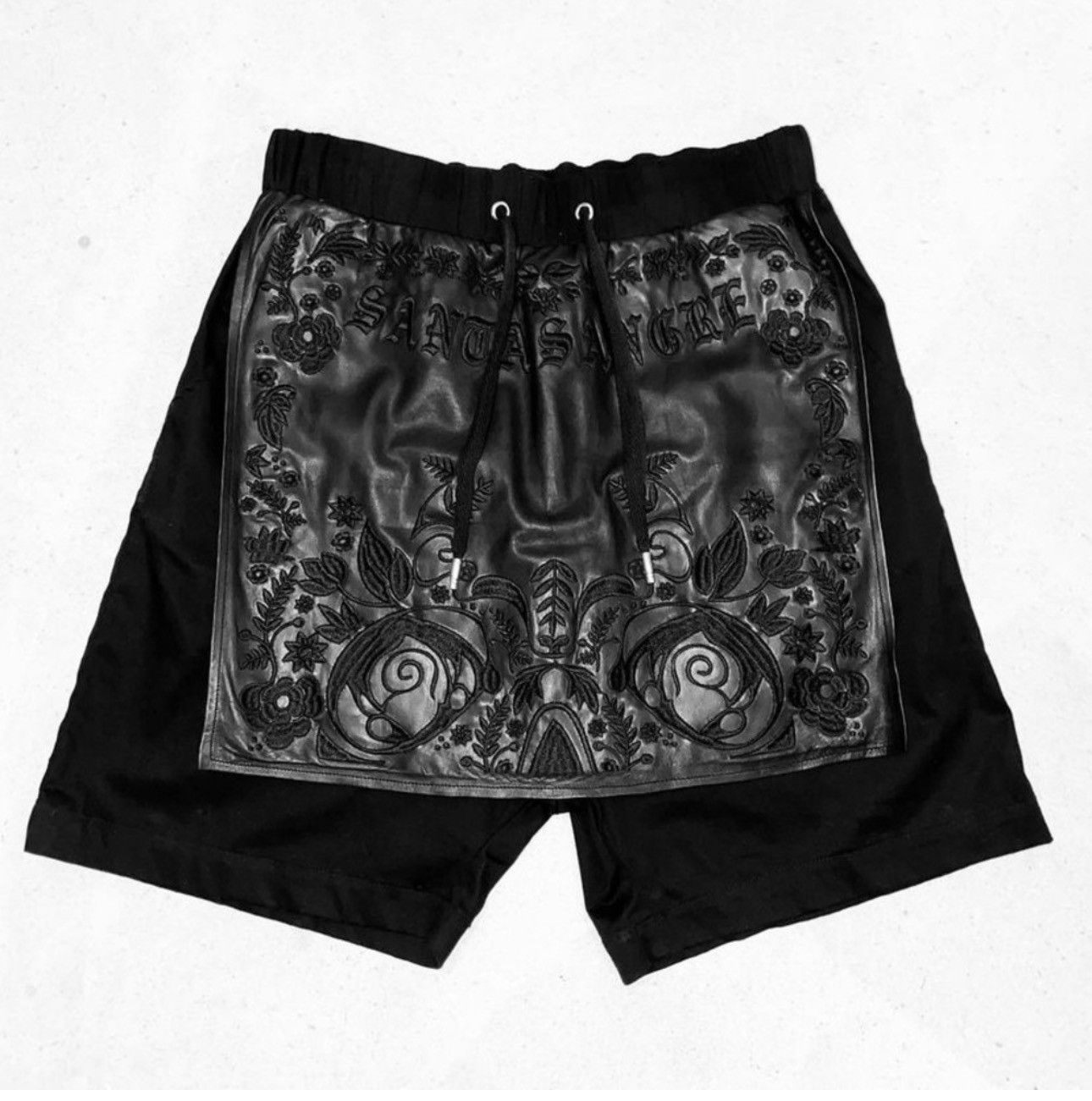 SKINGRAFT SkinGraft leather panel shorts runway sample M​​​​​ 1/1 Size 30" / US 8 / IT 44 - 1 Thumbnail