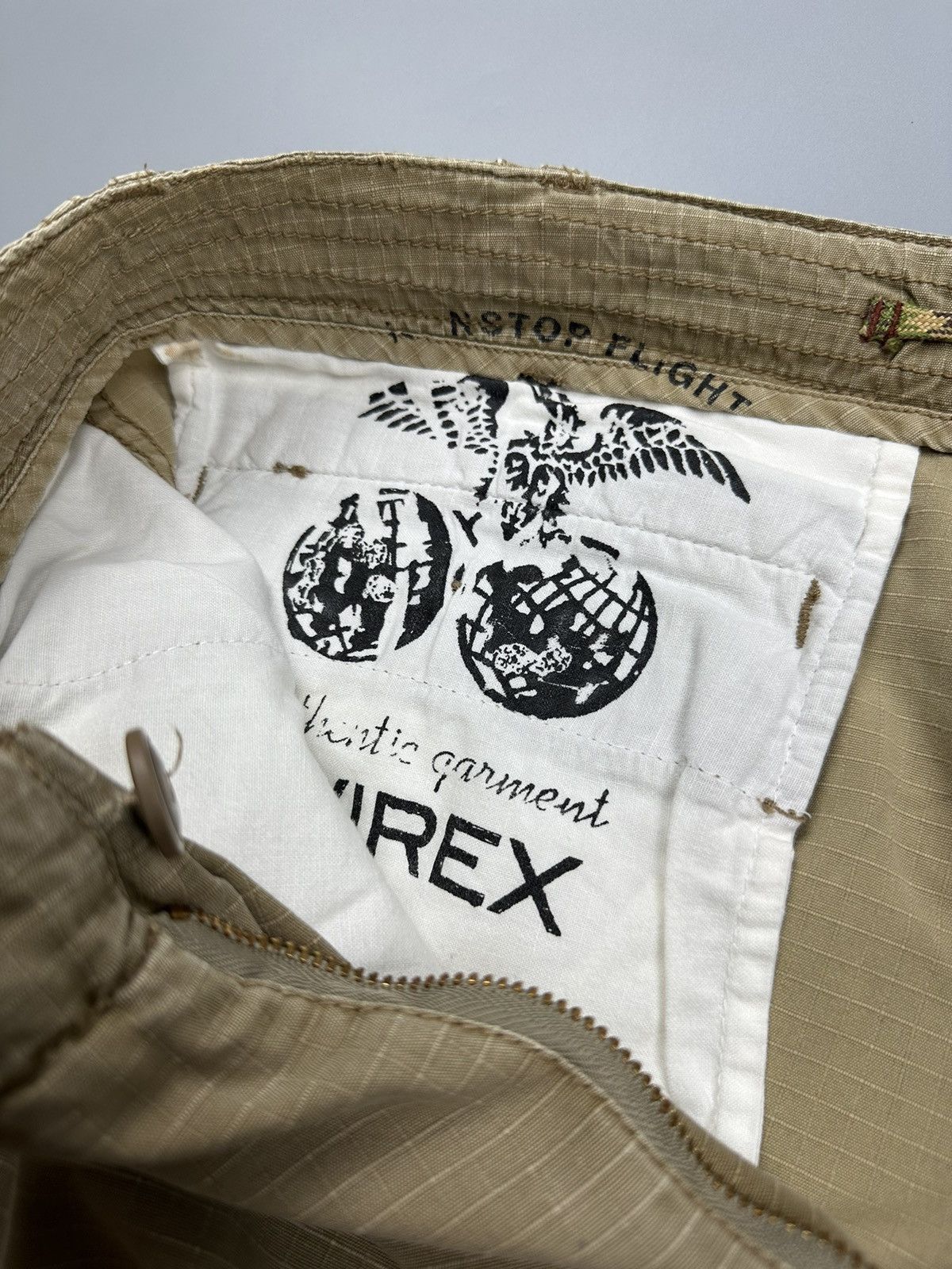 Avirex × Vintage Vintage Avirex Short Cargo Pant Size US 33 - 9 Thumbnail