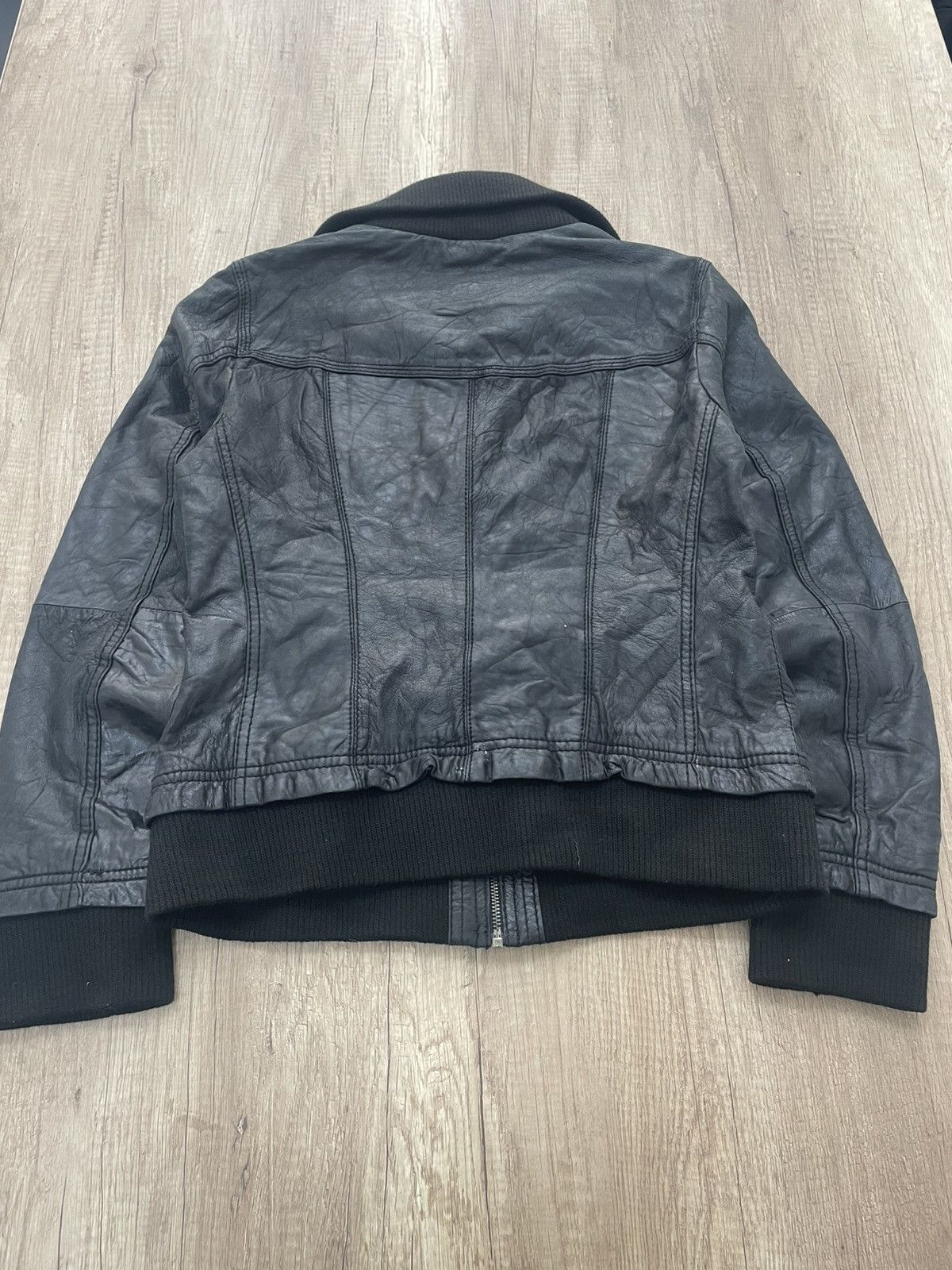 14th Addiction Rare leather bomber jacket 14th addiction style multipocket Size US M / EU 48-50 / 2 - 11 Thumbnail