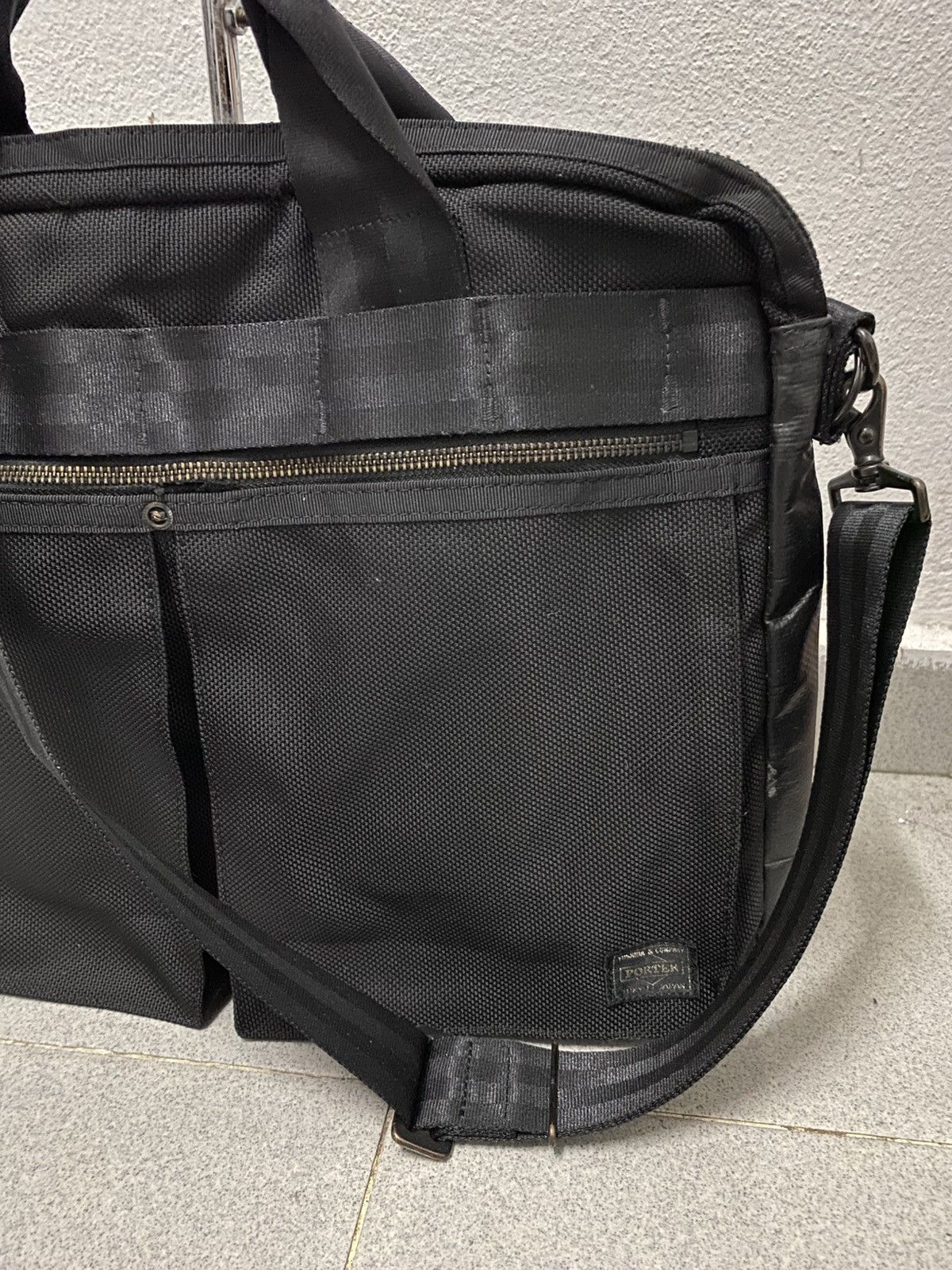 Japanese Brand × Porter × Vintage Vintage Porter Tokyo Black Briefcase Size ONE SIZE - 3 Thumbnail
