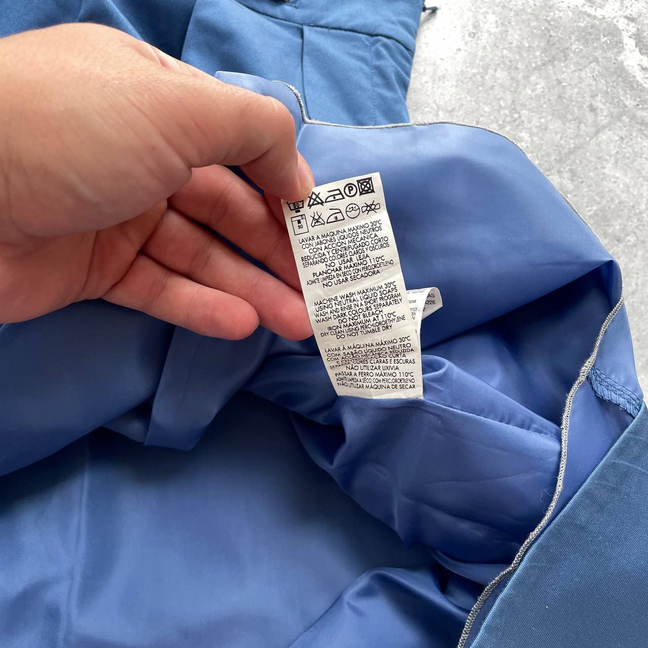 Adolfo Dominguez Adolfo Domingues Skirt Women’s Blue Size 36 Size 26" / US 2 / IT 38 - 7 Thumbnail