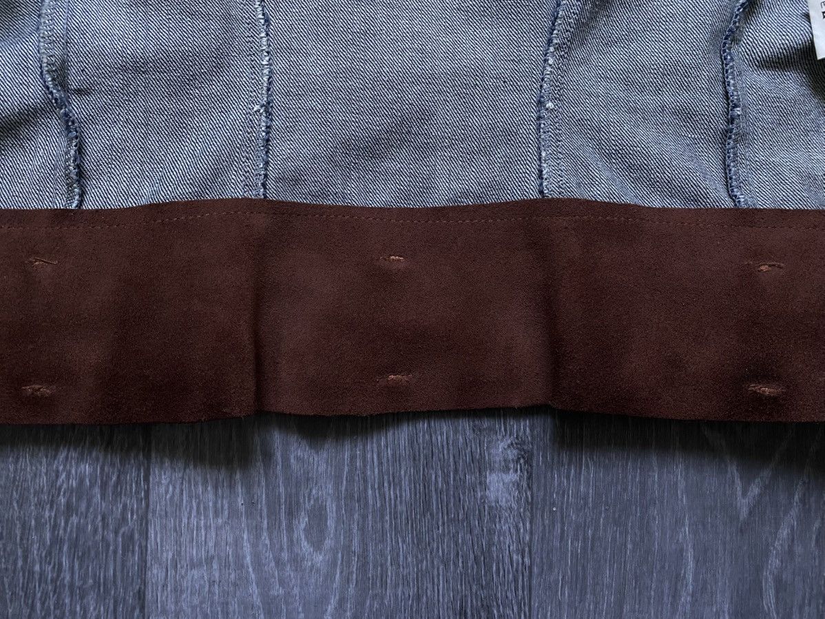 Jean Paul Gaultier Jean Paul Gaultier JPG.Jean’s Archival Denim Suede Jacket Size M / US 6-8 / IT 42-44 - 21 Thumbnail