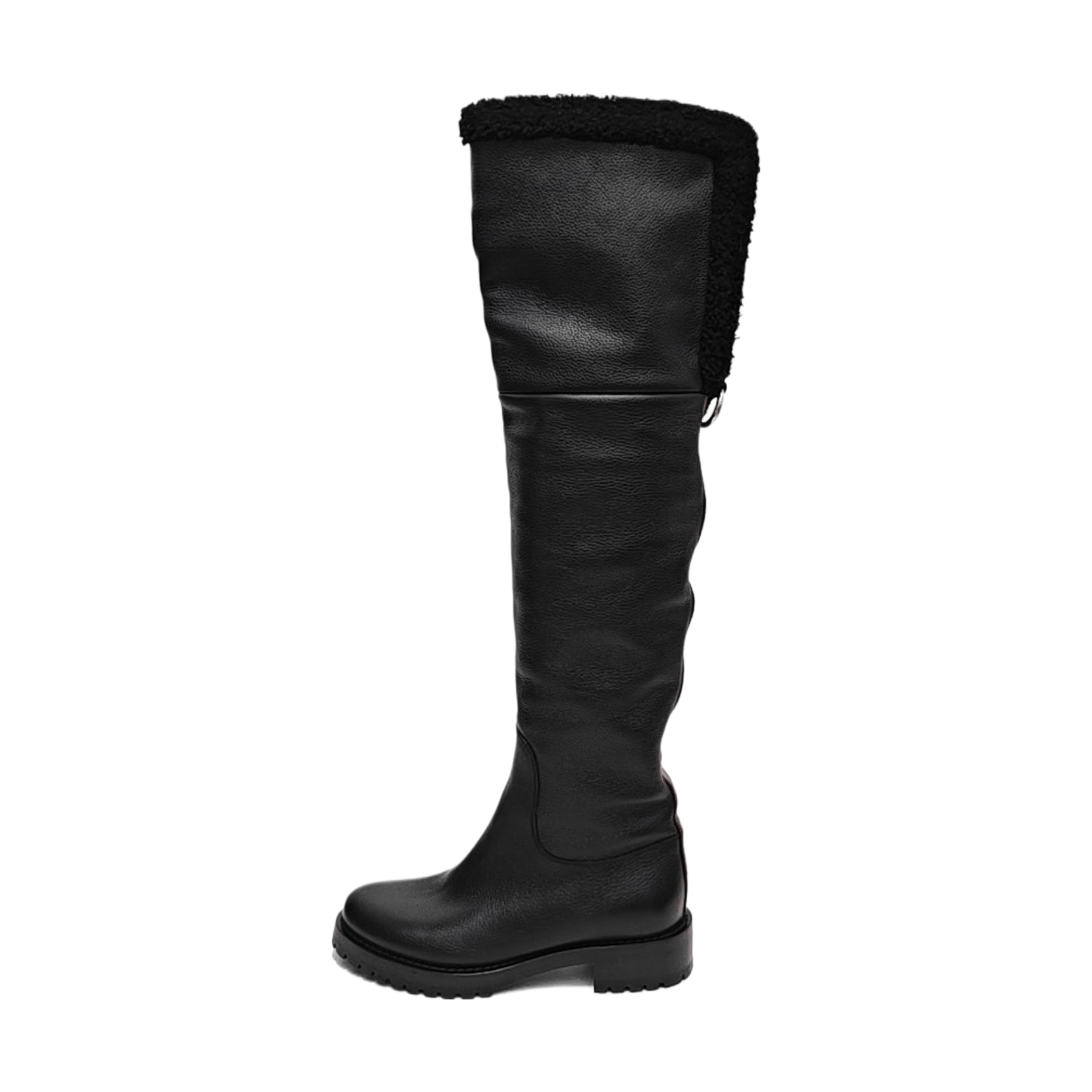 Louis Vuitton Louis Vuitton Monogram Trim Leather Boots Size 37.5 Size US 7.5 / IT 37.5 - 1 Thumbnail