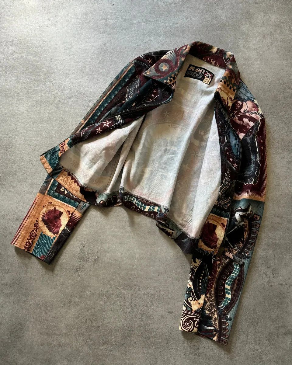 Jean Paul Gaultier × Vintage 1990s Jean Paul Gaultier Native American Indian Contemporary Jacket Size M / US 6-8 / IT 42-44 - 4 Thumbnail