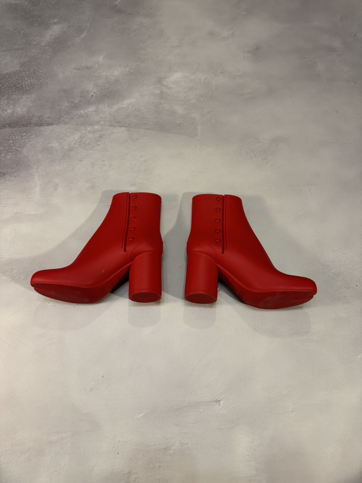 Maison Margiela Eu36 Maison Margiela Recycled Tabi Boots(Red) Size US 6 / IT 36 - 6 Thumbnail