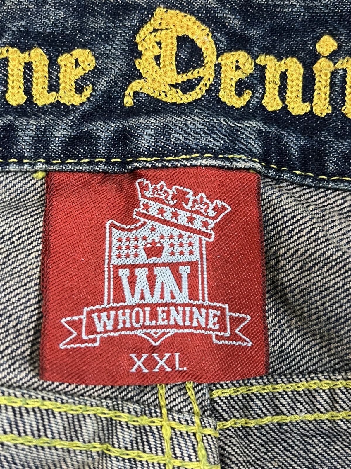 POST ARCHIVE FACTION (PAF) Vintage Wholenine Denim Style Splatter jeans Size US 36 / EU 52 - 10 Thumbnail