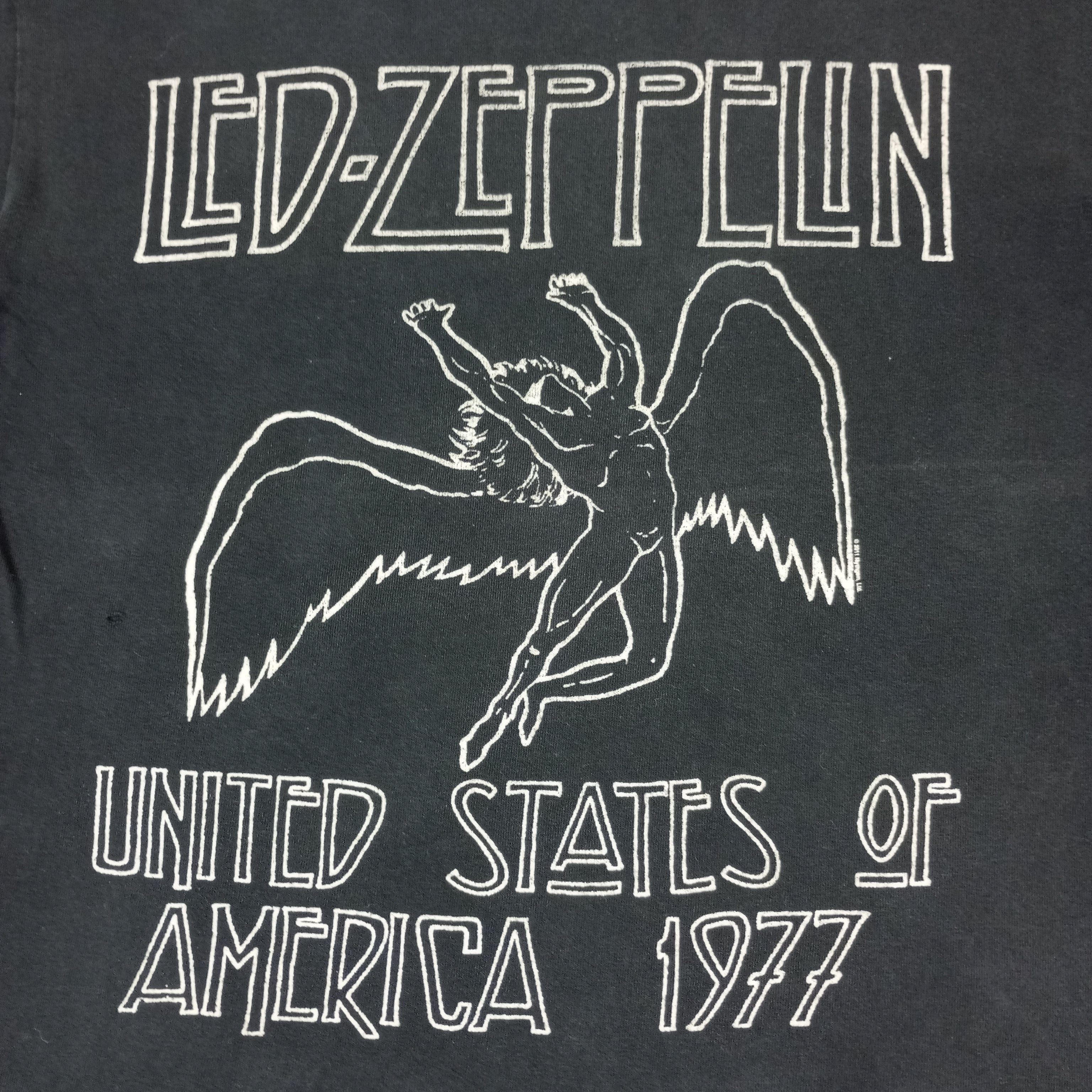 Band Tees × Vintage Led Zeppelin Rock Band Music Streetwear Tshirt Size US L / EU 52-54 / 3 - 2 Thumbnail