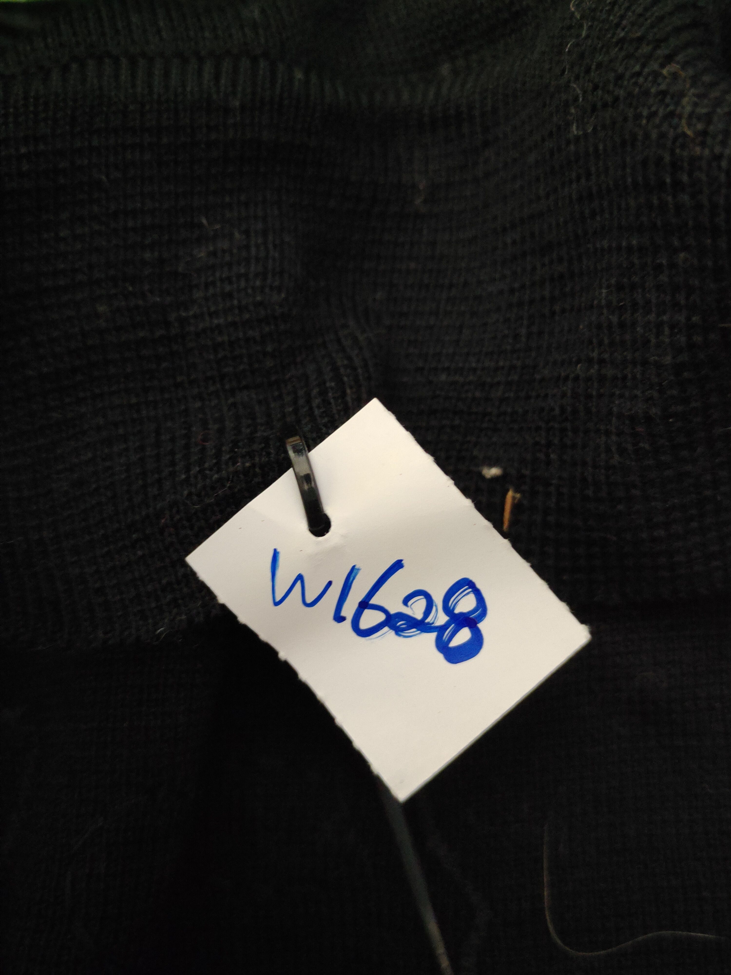 Vintage Japan ripped vintage Black Knitwear art Cardigan #W161628 Size L / US 10 / IT 46 - 14 Thumbnail