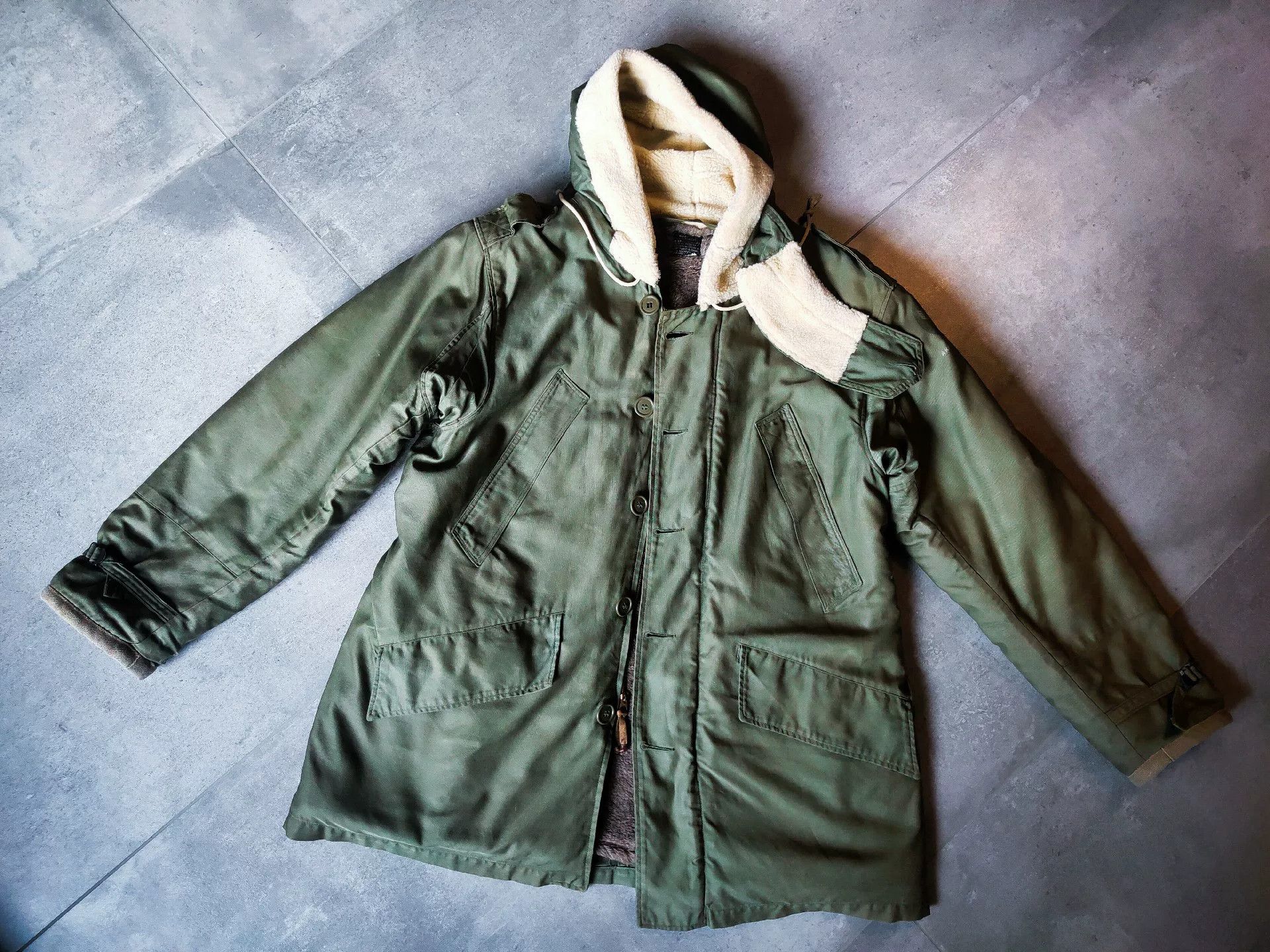 Vintage WWII Original B-11 Parka Coat Size US M / EU 48-50 / 2 - 1 Thumbnail