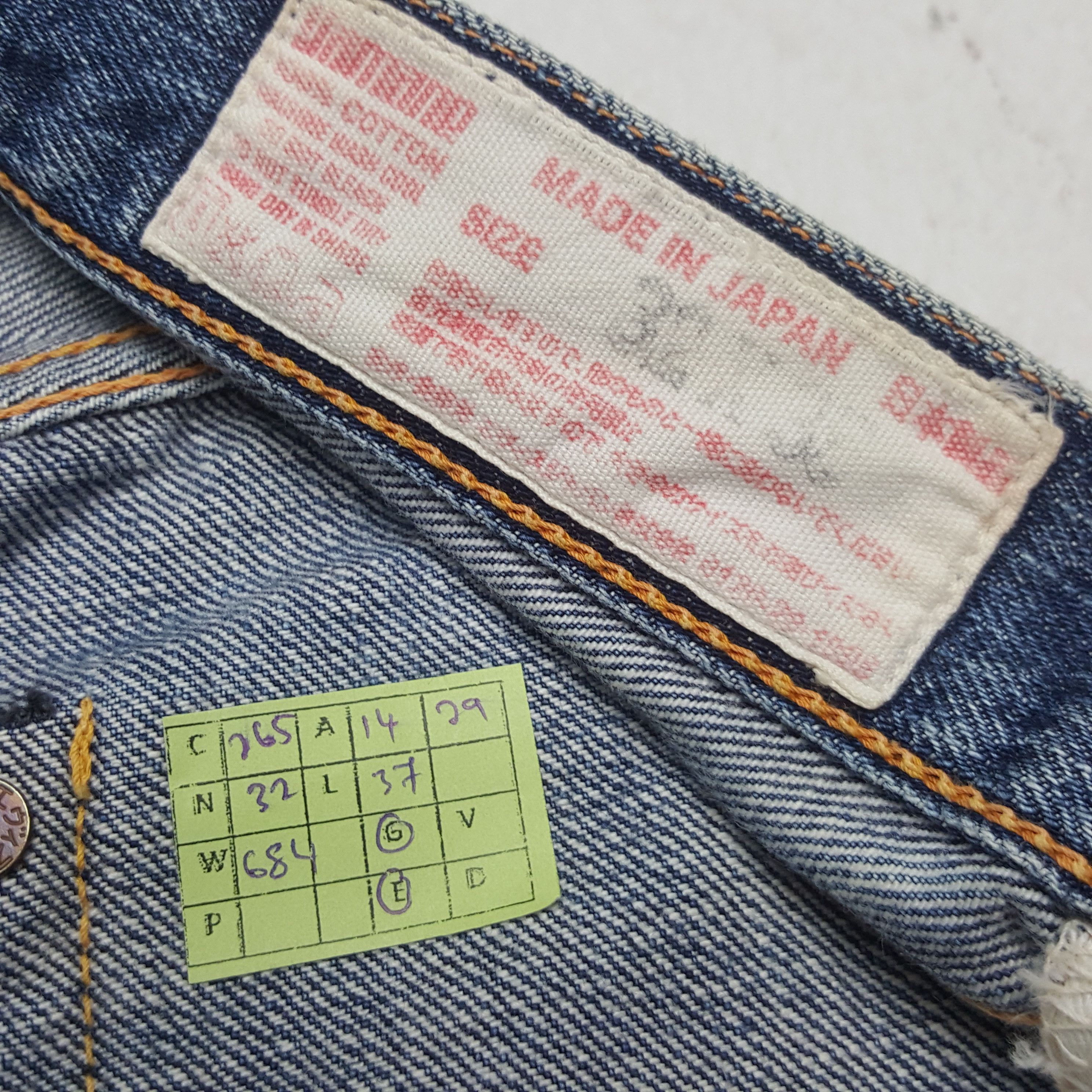 Evisu × Japanese Brand × Vintage Vintage Evisu Selvedge Japanese Daicock Custom Denim Jeans Size US 28 / EU 44 - 8 Thumbnail