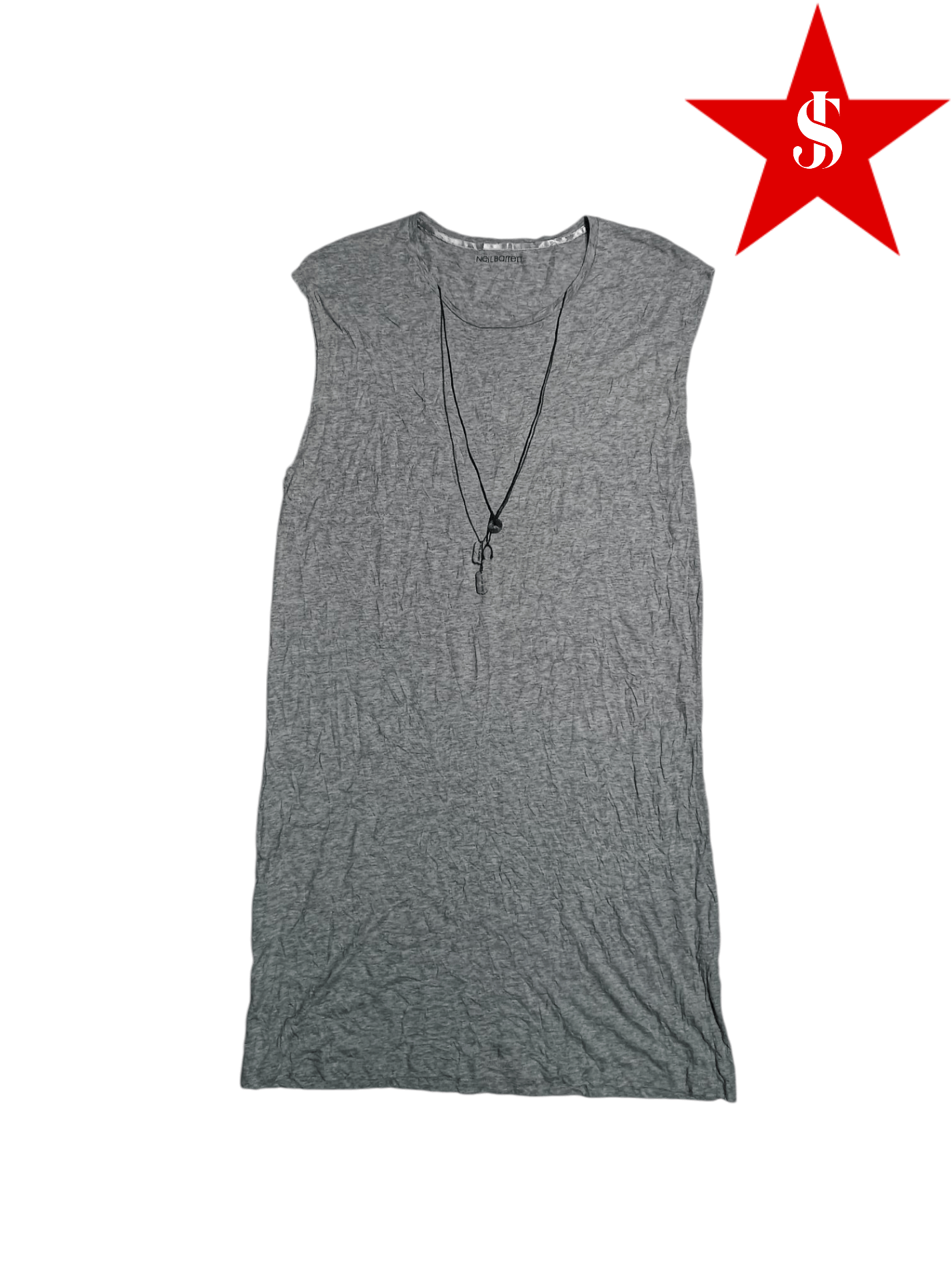 Neil Barrett Neil Barrett Tank Dress Tunic Fake Necklace Size M / US 6-8 / IT 42-44 - 1 Thumbnail