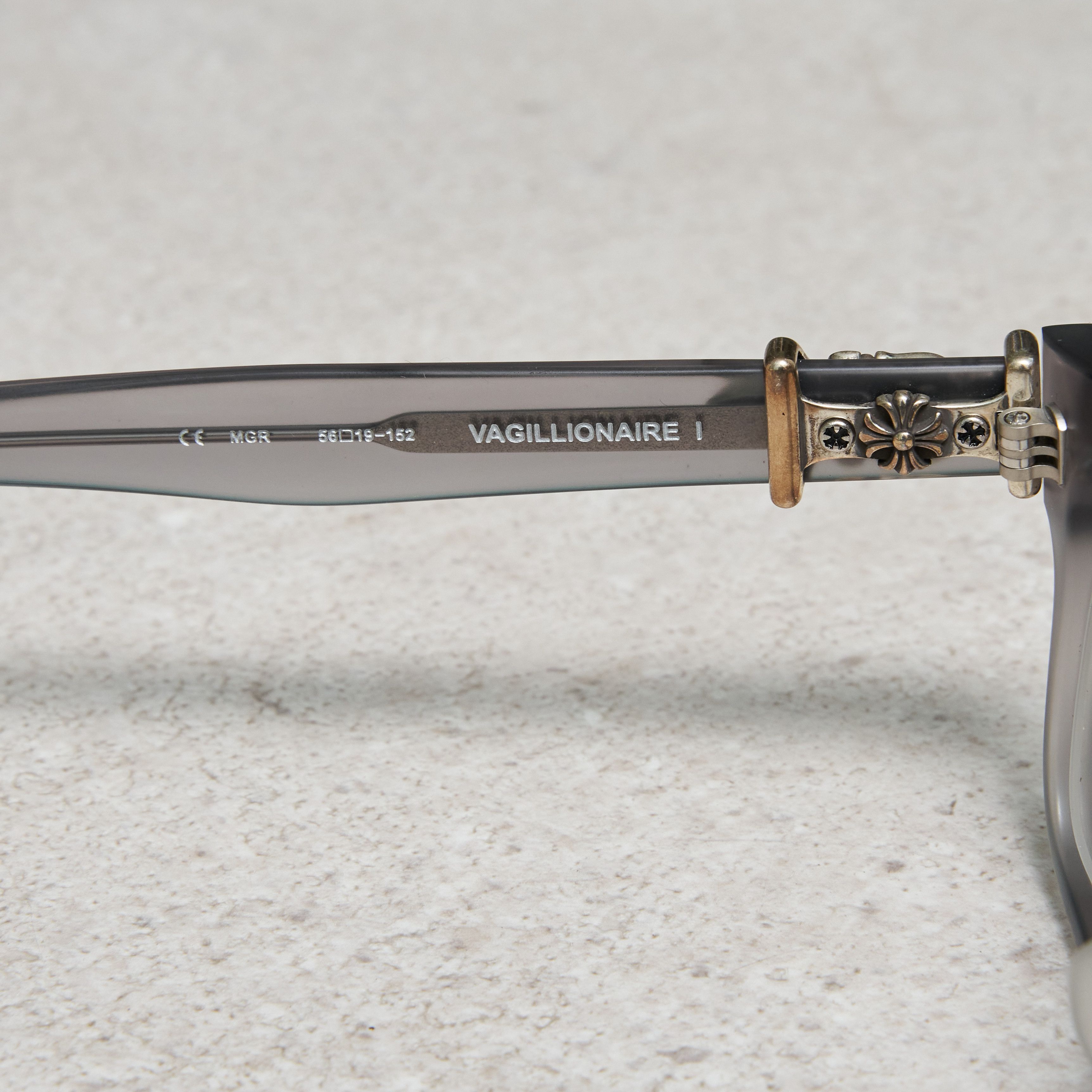 Chrome Hearts RARE CHROME HEARTS Vagillionaire I MATTE GRAPHITE Size ONE SIZE - 4 Thumbnail