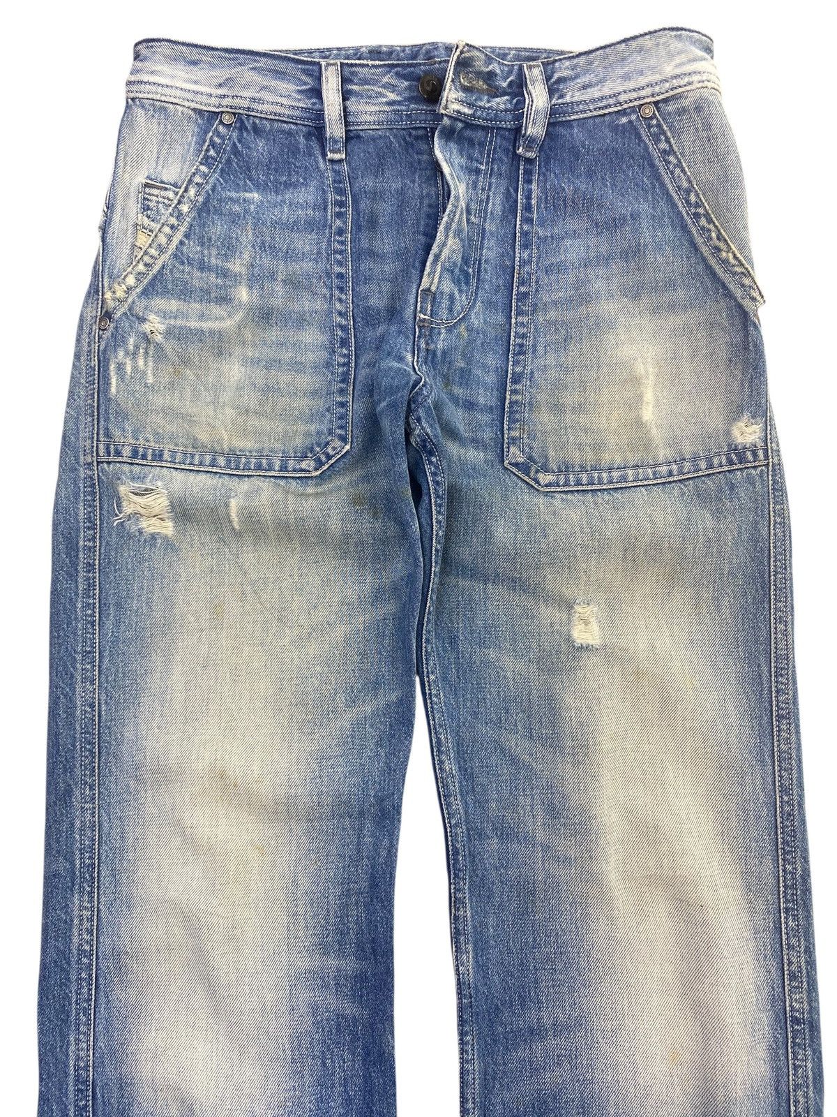 Diesel Diesel Brand Faded Wash Style Bush Pants Denim Size US 30 / EU 46 - 2 Thumbnail