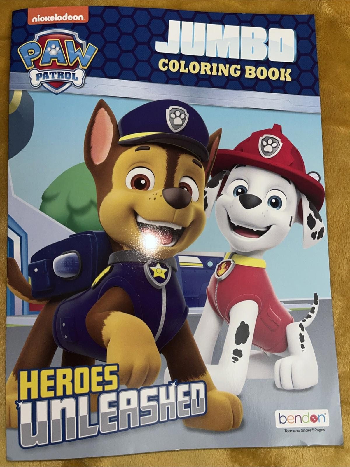 Other Paw Patrol Jumbo Activity Book Nickelodeon Heroes Unleashed Size ONE SIZE - 1 Thumbnail