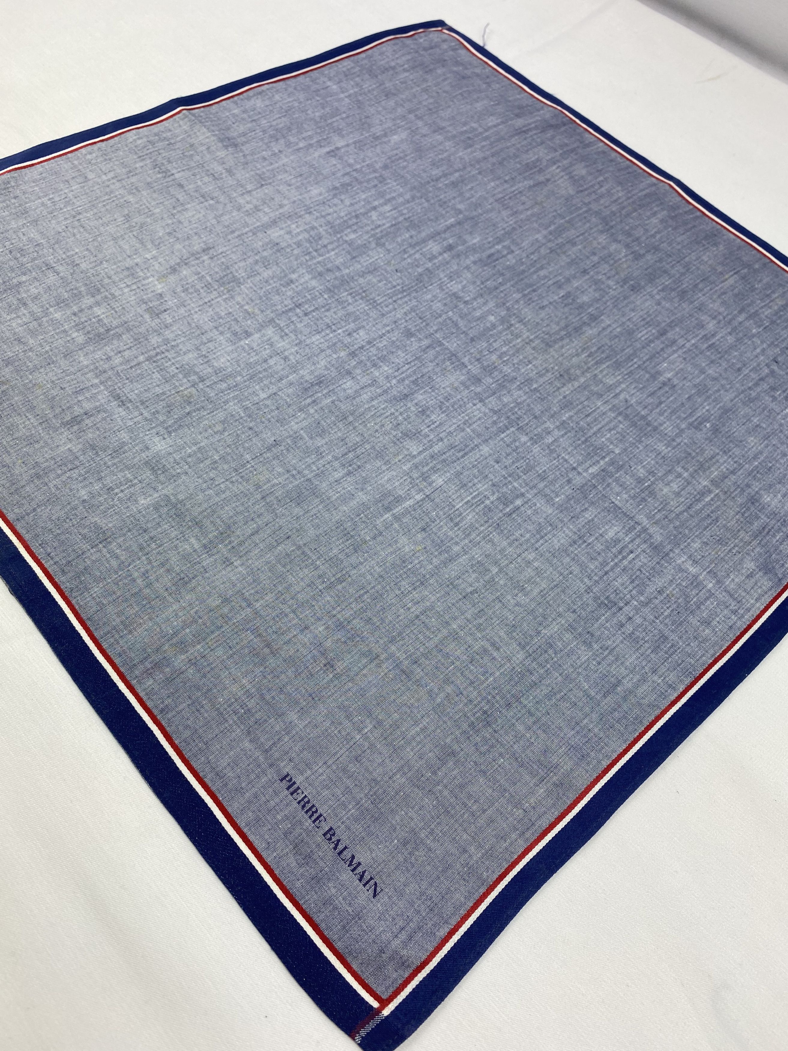 Pierre Balmain × Vintage Pierre Balmain Handkerchief / Bandana / Neckerchief Size ONE SIZE - 4 Thumbnail