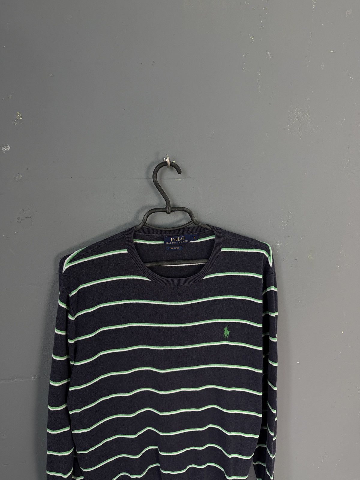 Polo Ralph Lauren Vintage Polo Ralph Lauren Striped Sweater Y2K M Size US M / EU 48-50 / 2 - 2 Thumbnail